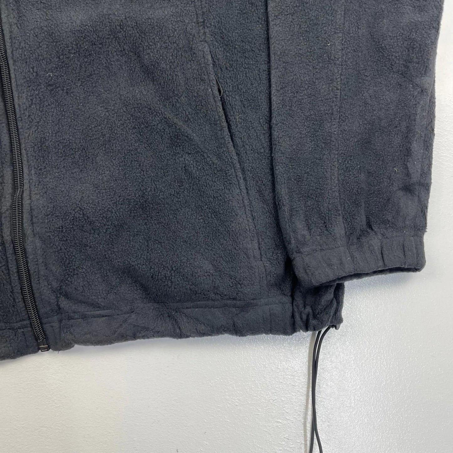 COLUMBIA Fleece Jacket Full Zip Grey Outdoor Casual Mens 2XL