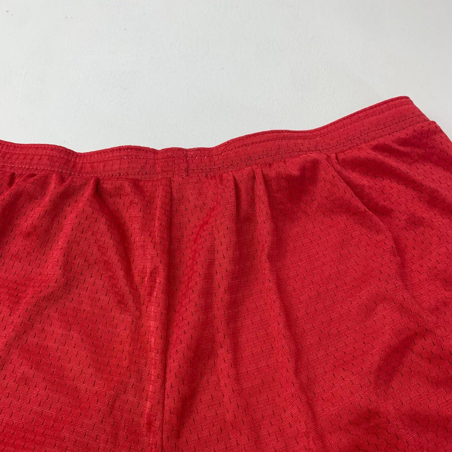 CHAMPION Athletic Shorts Mesh Red Sporty Casual Womens L
