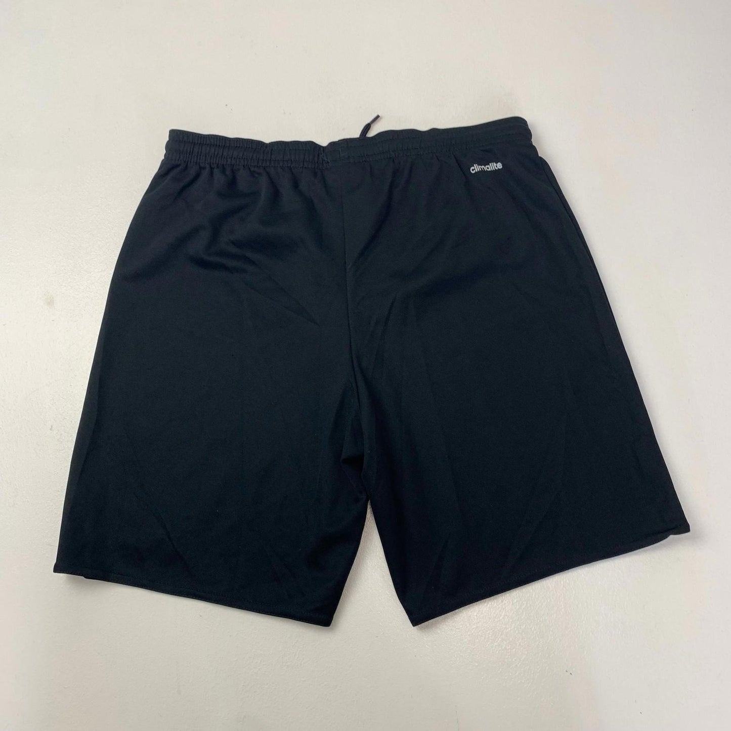 ADIDAS Climalite Athletic Shorts Black Boys UK 13-14Y
