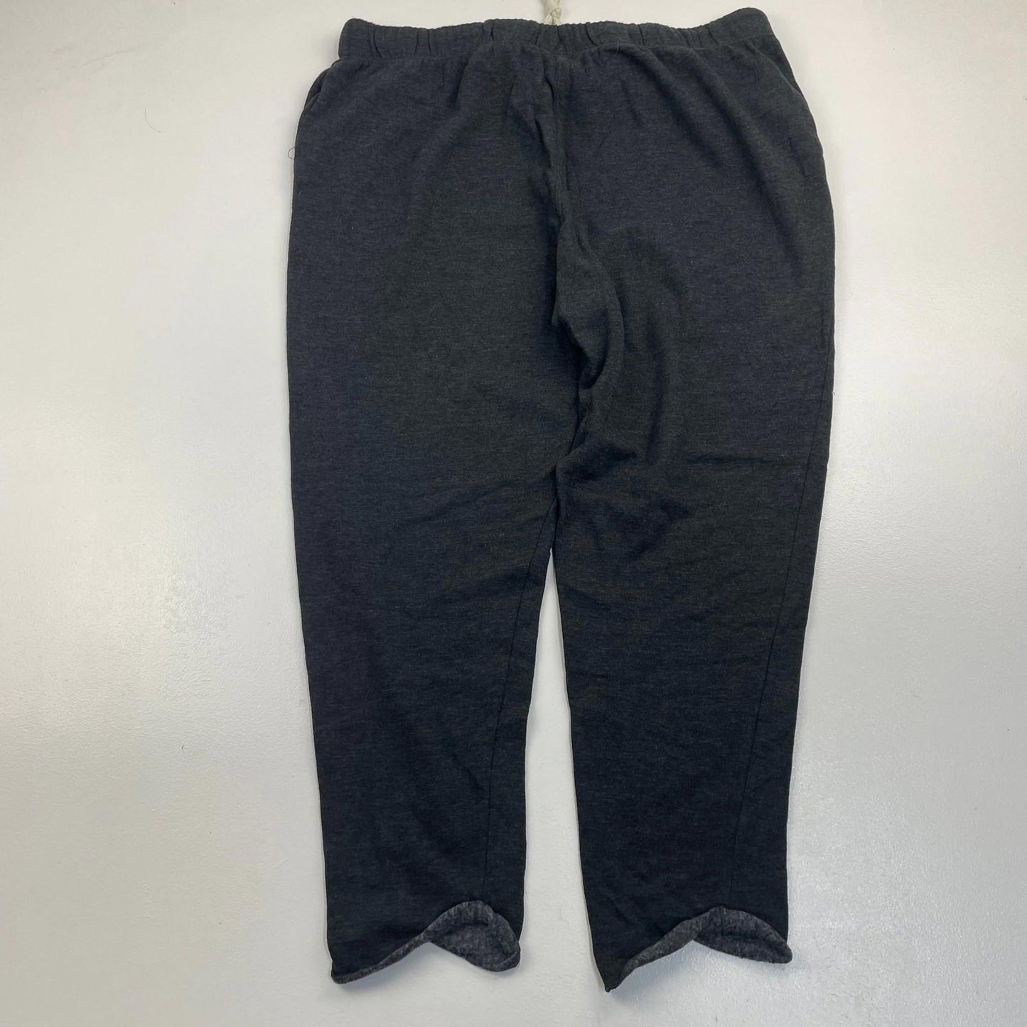 Champion Jogger Sweatpants Drawstring Logo Dark Grey Womens XL