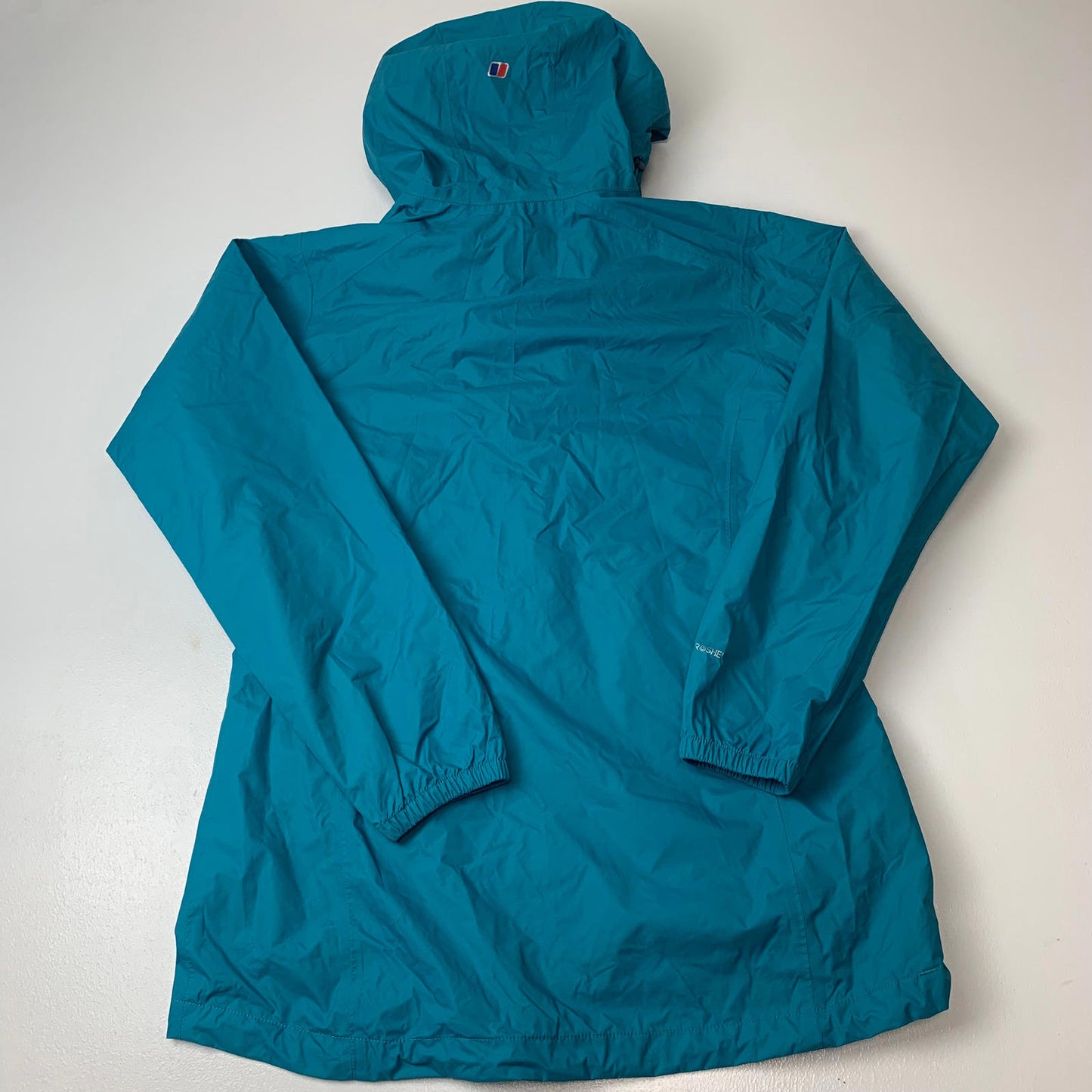 Woman’s BERGHAUS Hydro Shell Jacket / Green / Uk12 / Medium / Hiking / Walking
