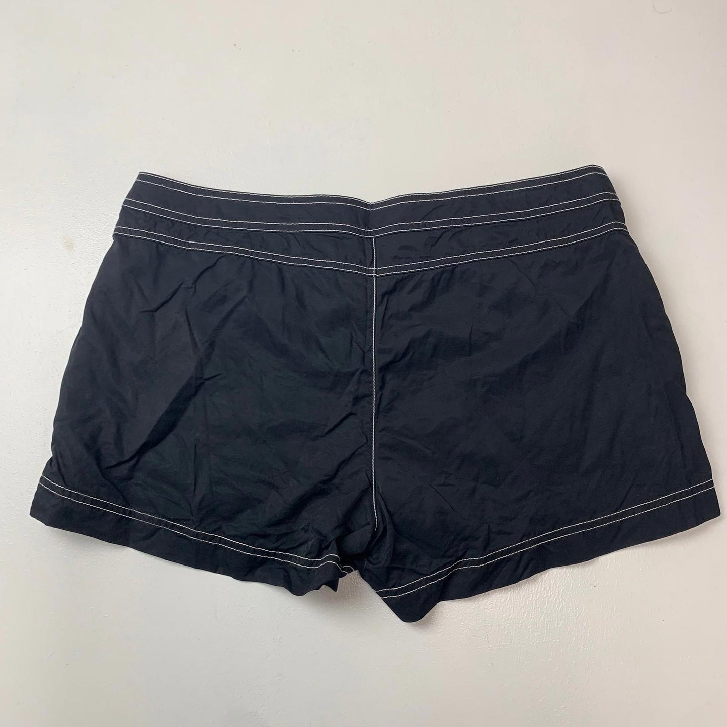 NAUTICA Swim Bottoms Board Shorts Navy Stitch Detail Mens L
