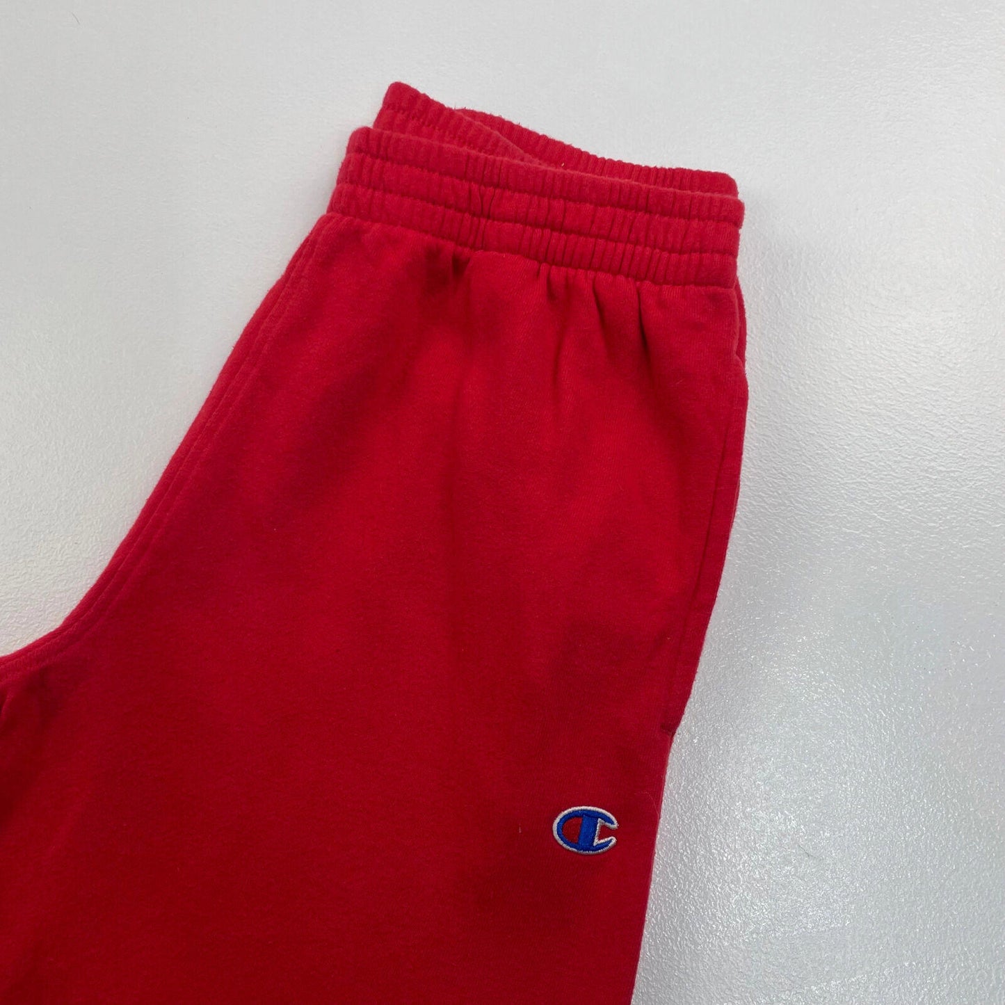 Boys CHAMPION Red & Black Joggers , Sweatpants , Size Youth L
