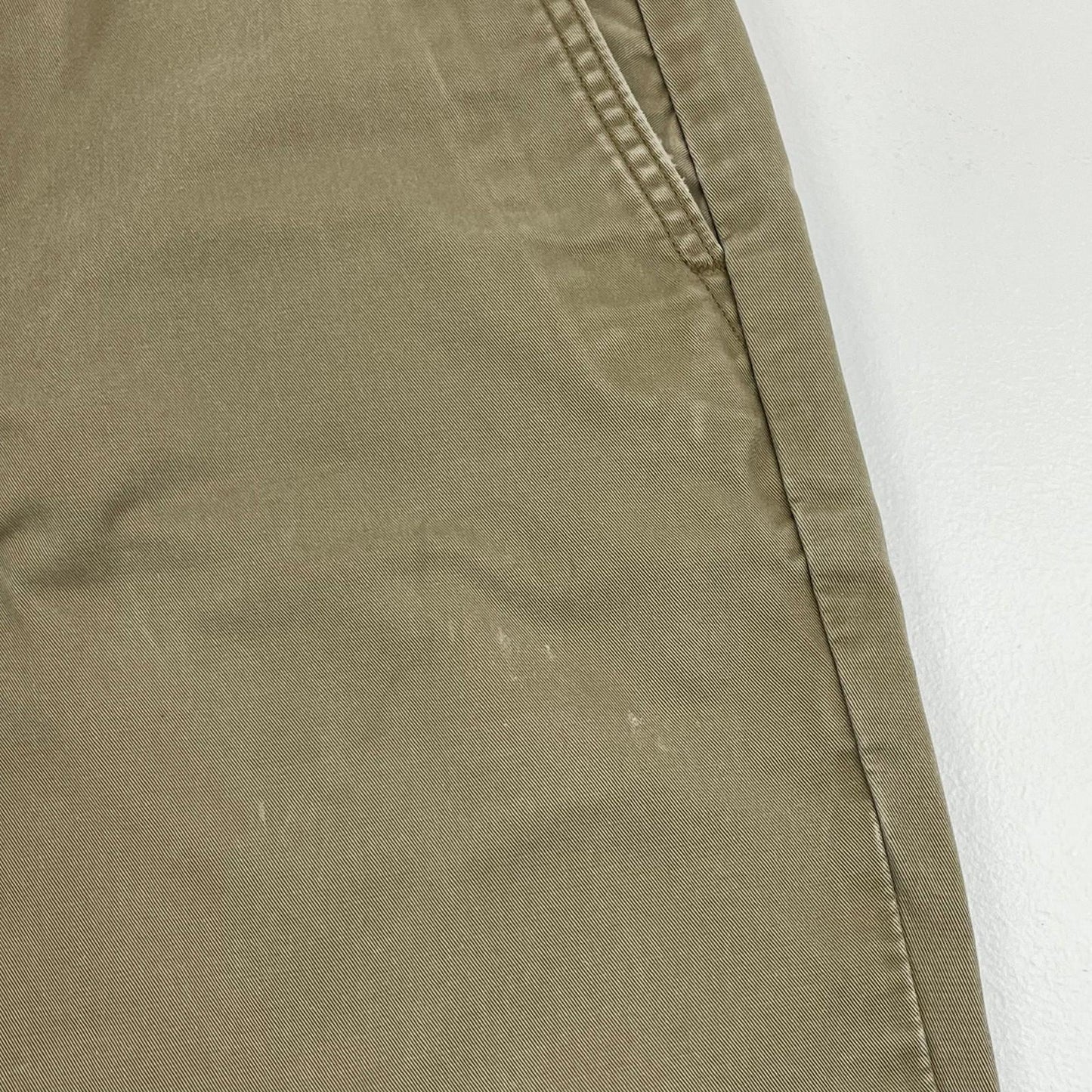 Levi's Straight Leg Khaki Chino Casual Trousers Mens 32