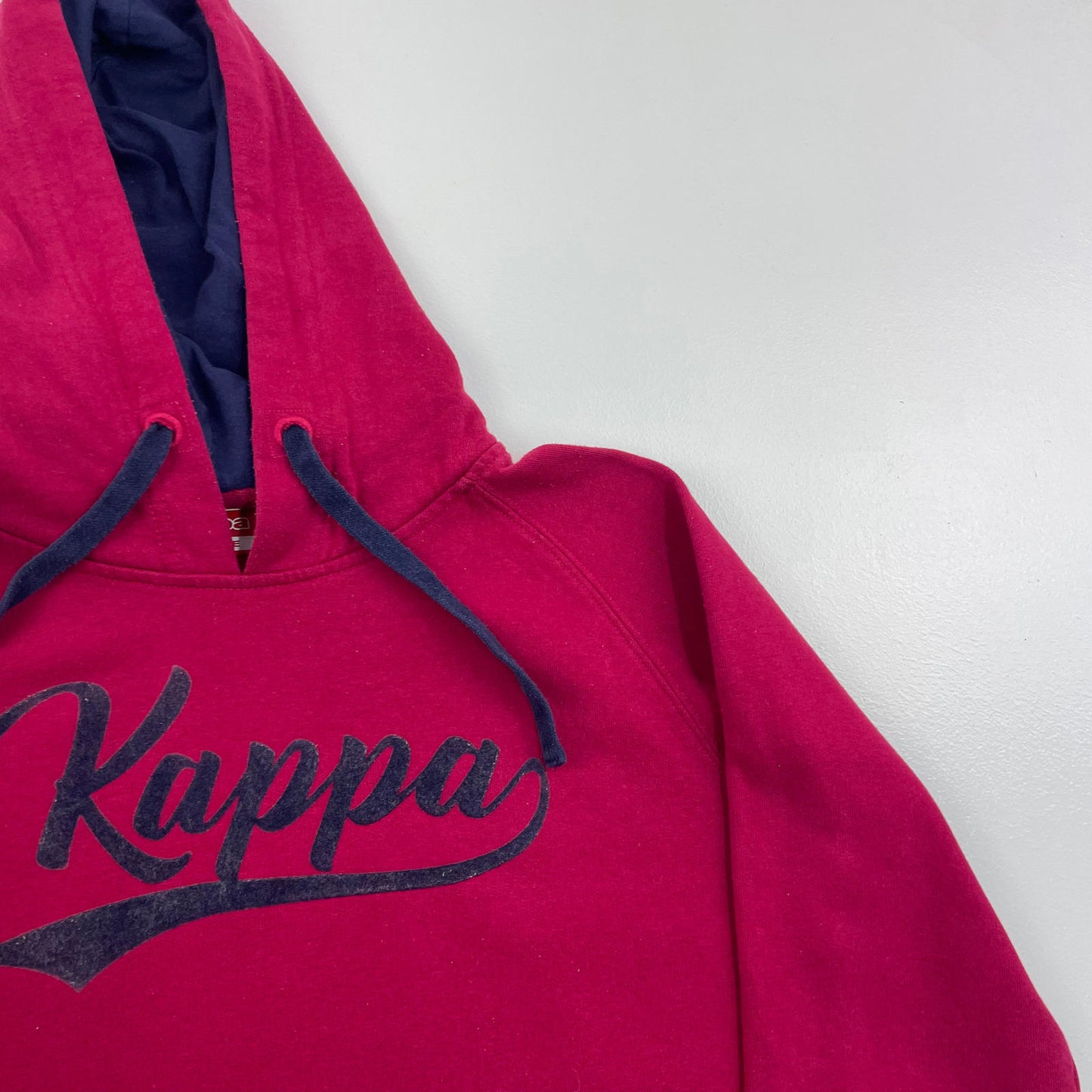 Women’s KAPPA Spellout Hoodie , Purple , Size Large