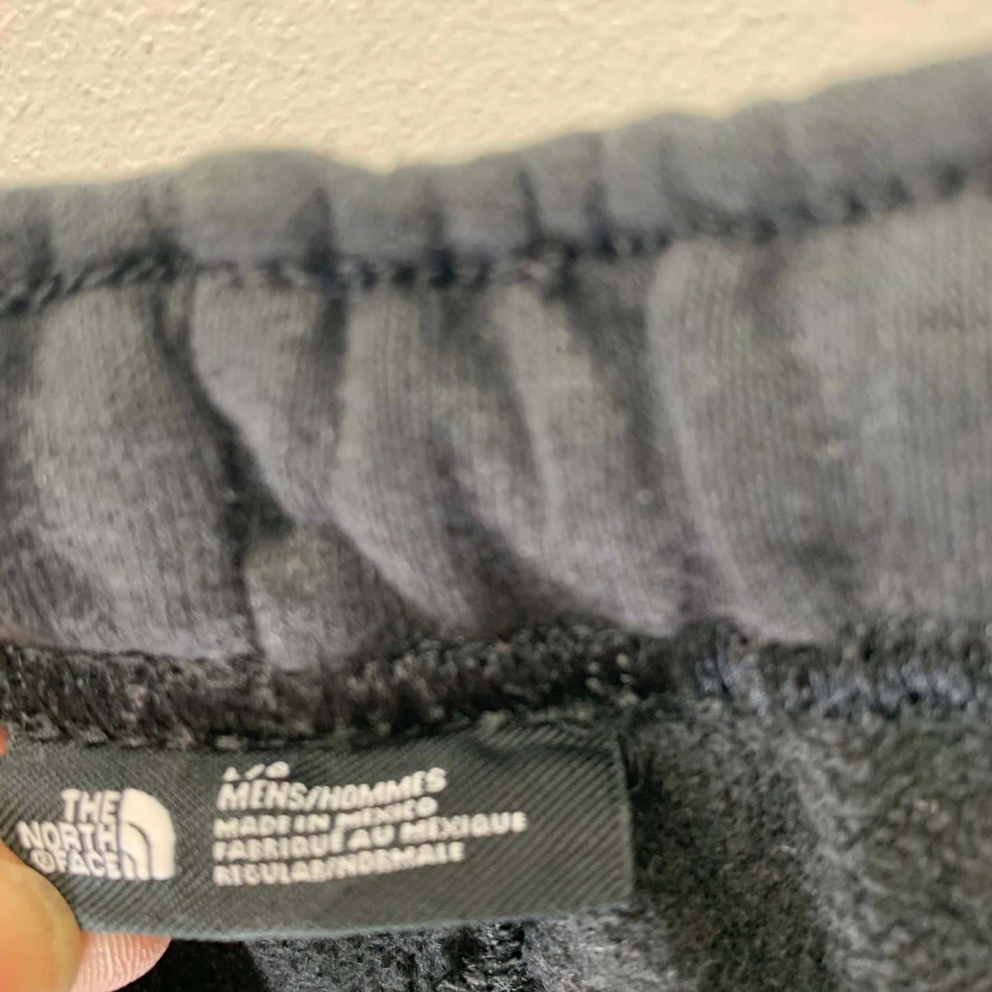 The North Face Joggers Elastic Waist Black Mens L