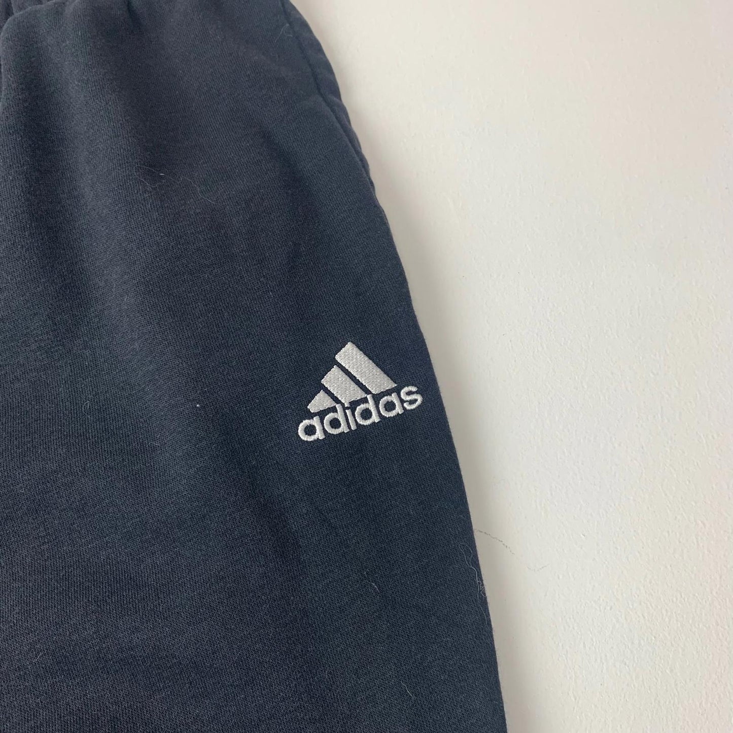Adidas Sweatpants Jogger Black Logo Women's Trousers UK 16-18