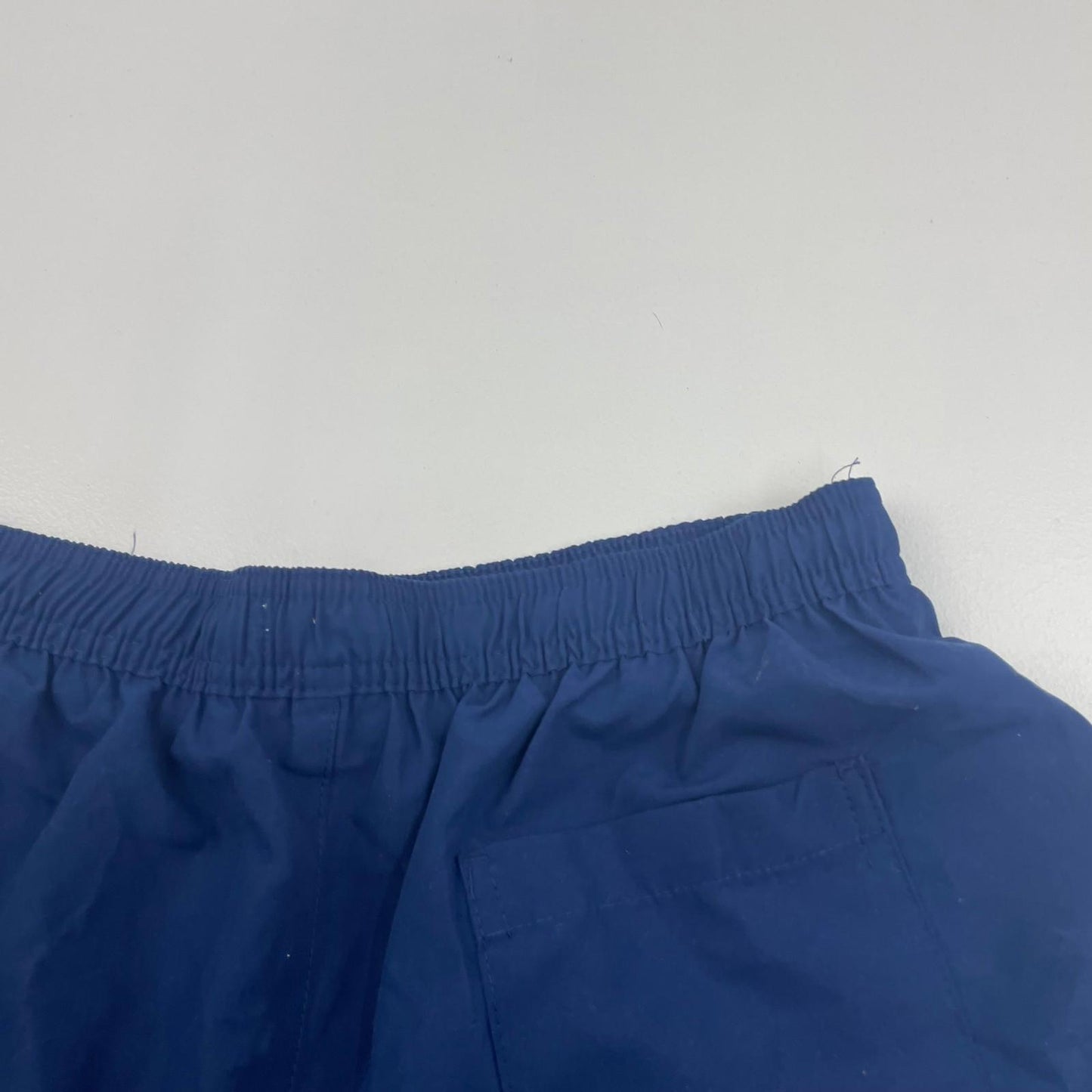 CALVIN KLEIN Swim Shorts Logo Tape Blue Mens Large