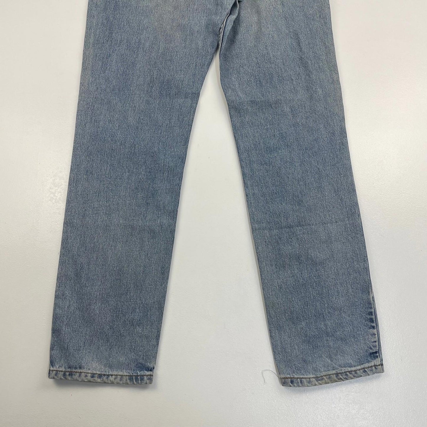 LEVI'S 512 Slim Fit Jeans Vintage Blue Denim Mens W34 L32