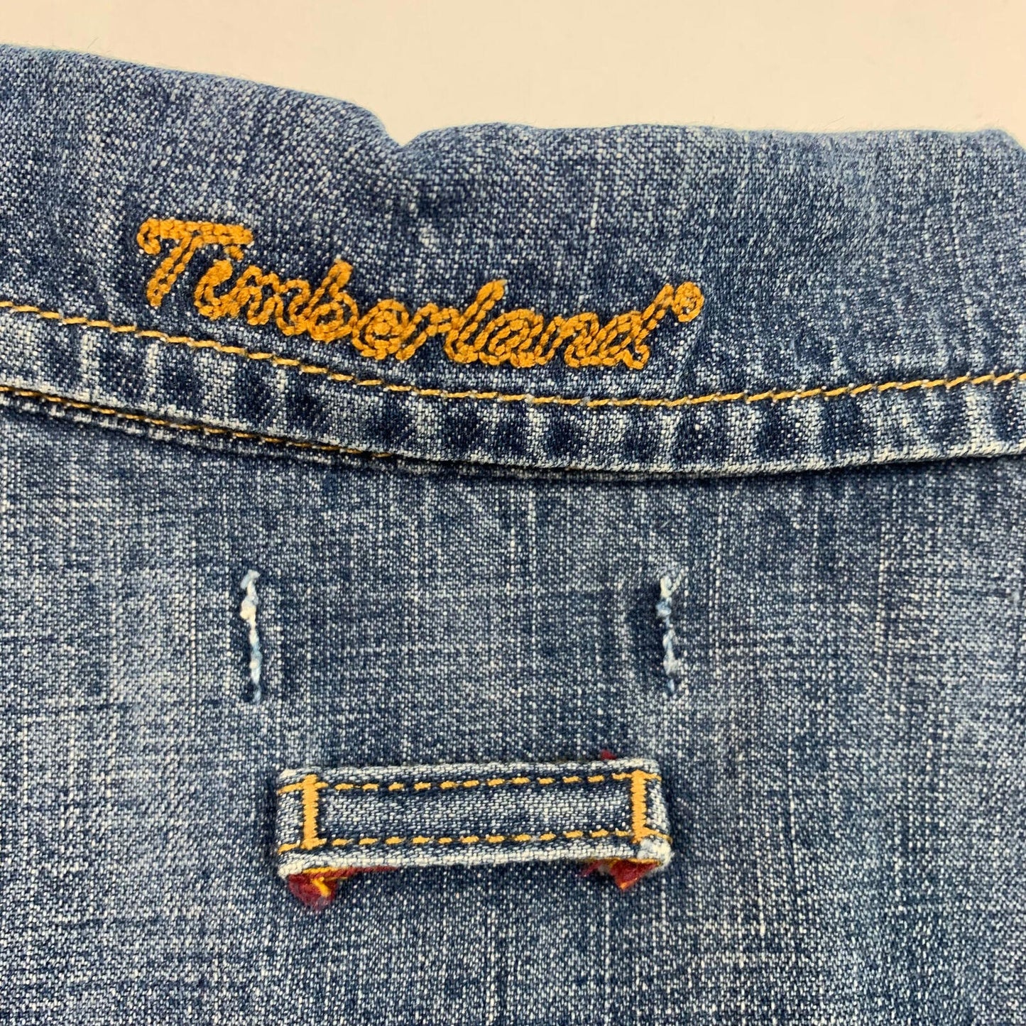 Womens TIMBERLAND Trucker Denim Jacket / Large / Blue