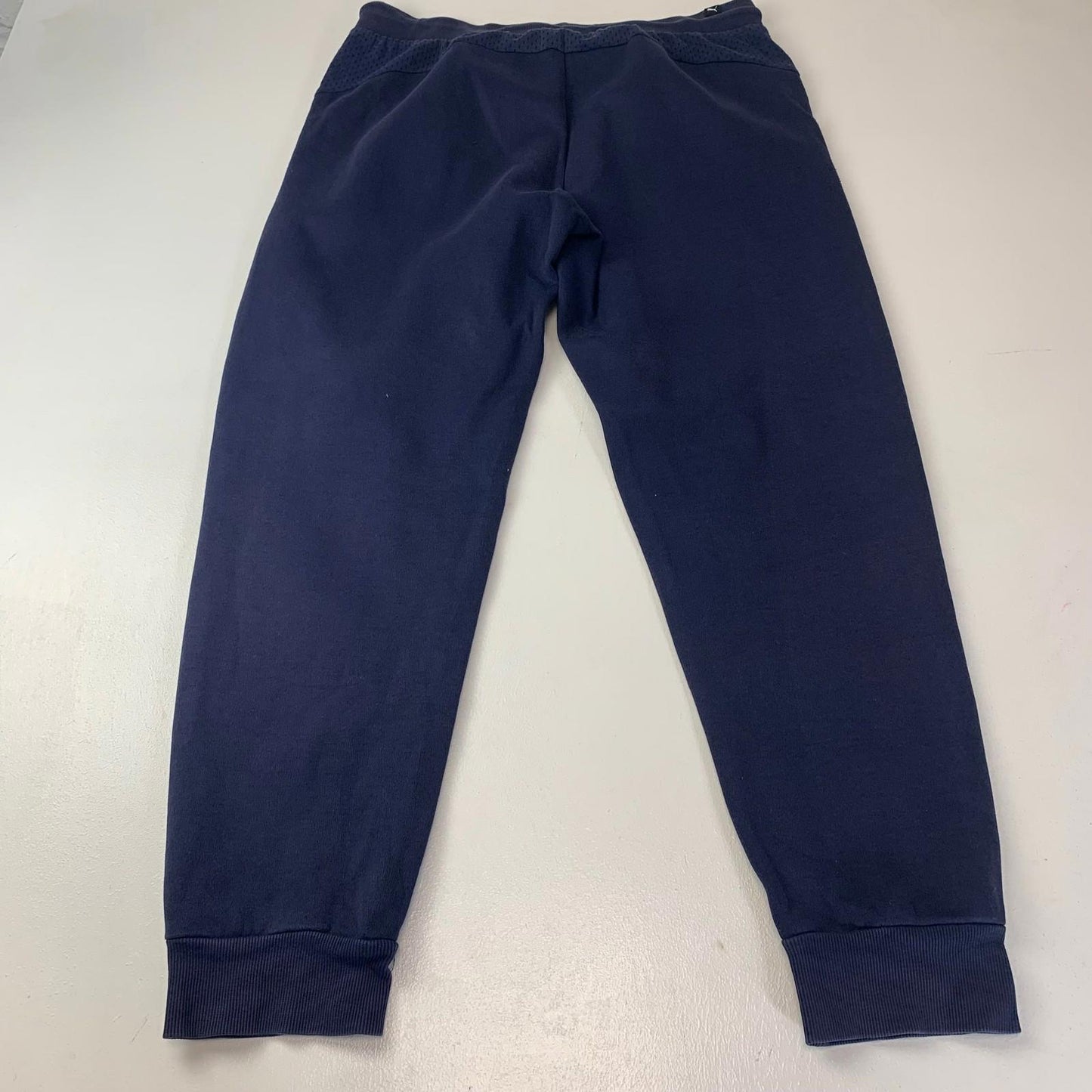 Puma Jogger Sweatpants Athletic Navy Blue Mens Large 1968 Graphic