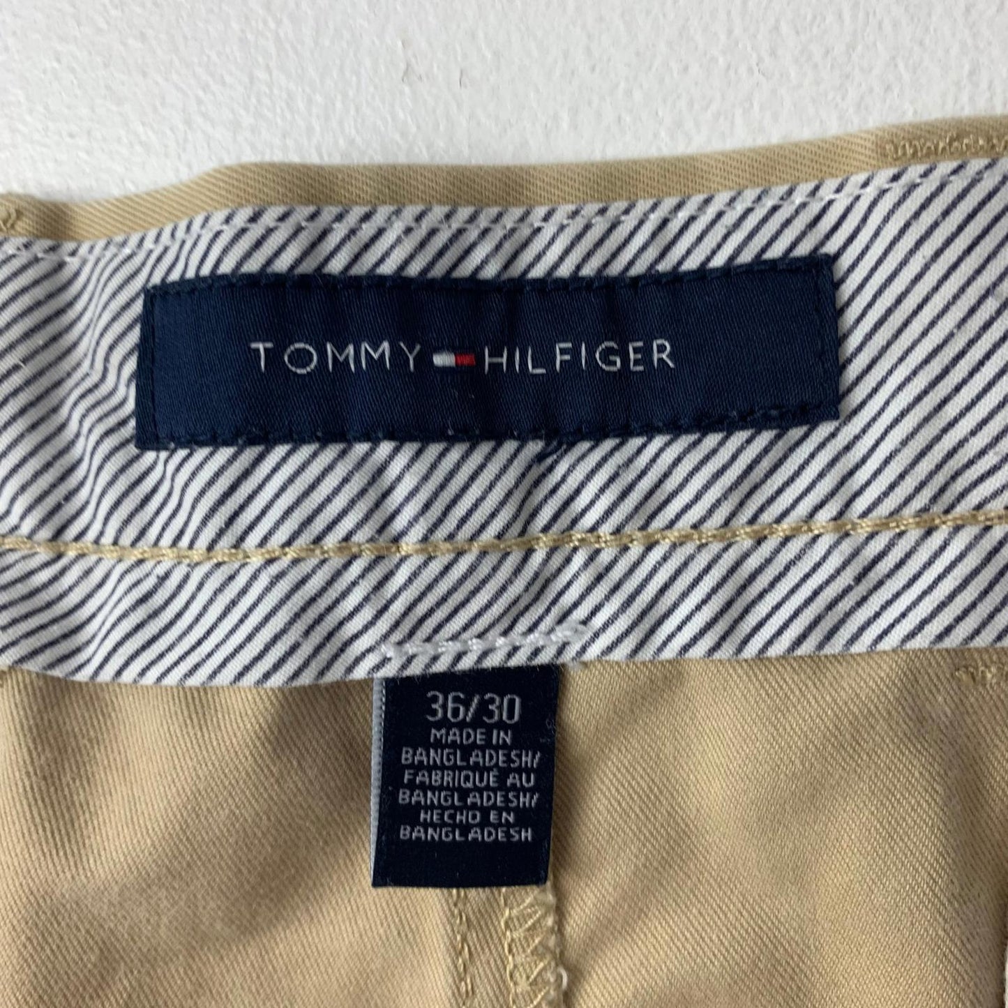 Tommy Hilfiger Chino Trousers Classic Beige Men’s W36 L30