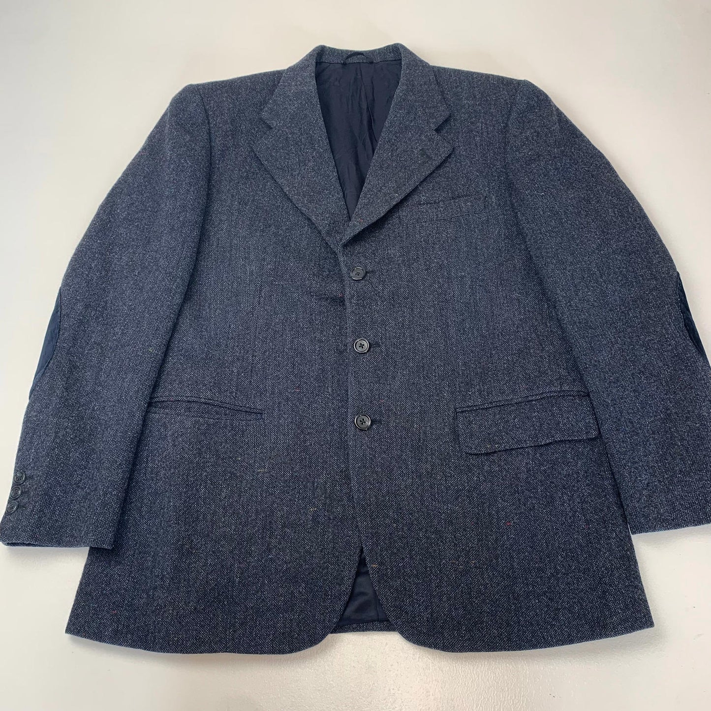 Mens BURBERRY Wool Jacket / Blue / 44R