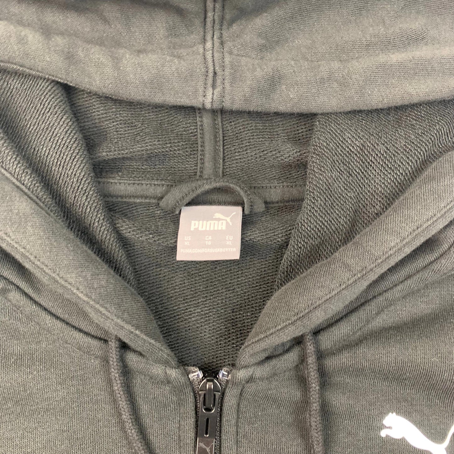 Women’s PUMA Full Zip Hoodie / Black / XL