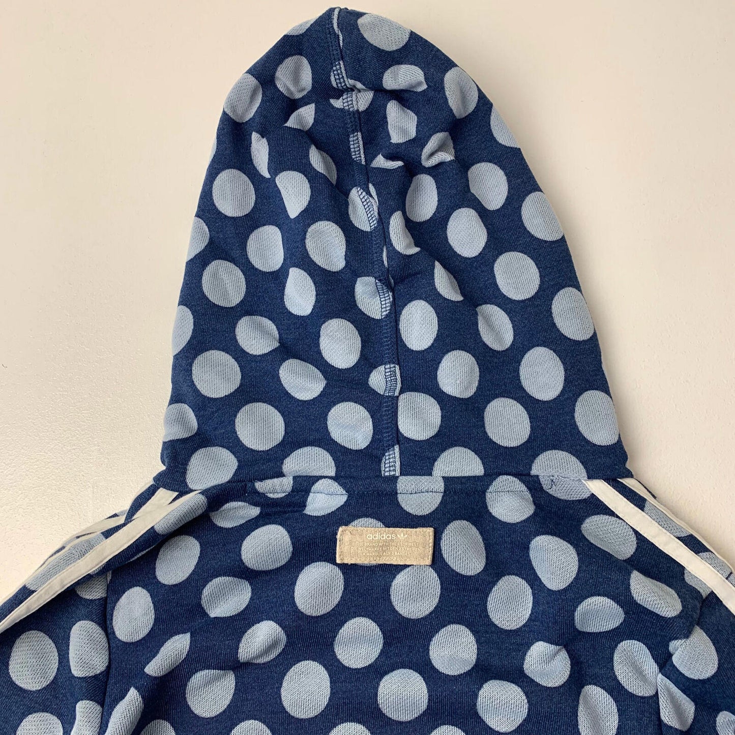 Women’s ADIDAS Blue Dot Hoodie / Uk 8 / Small