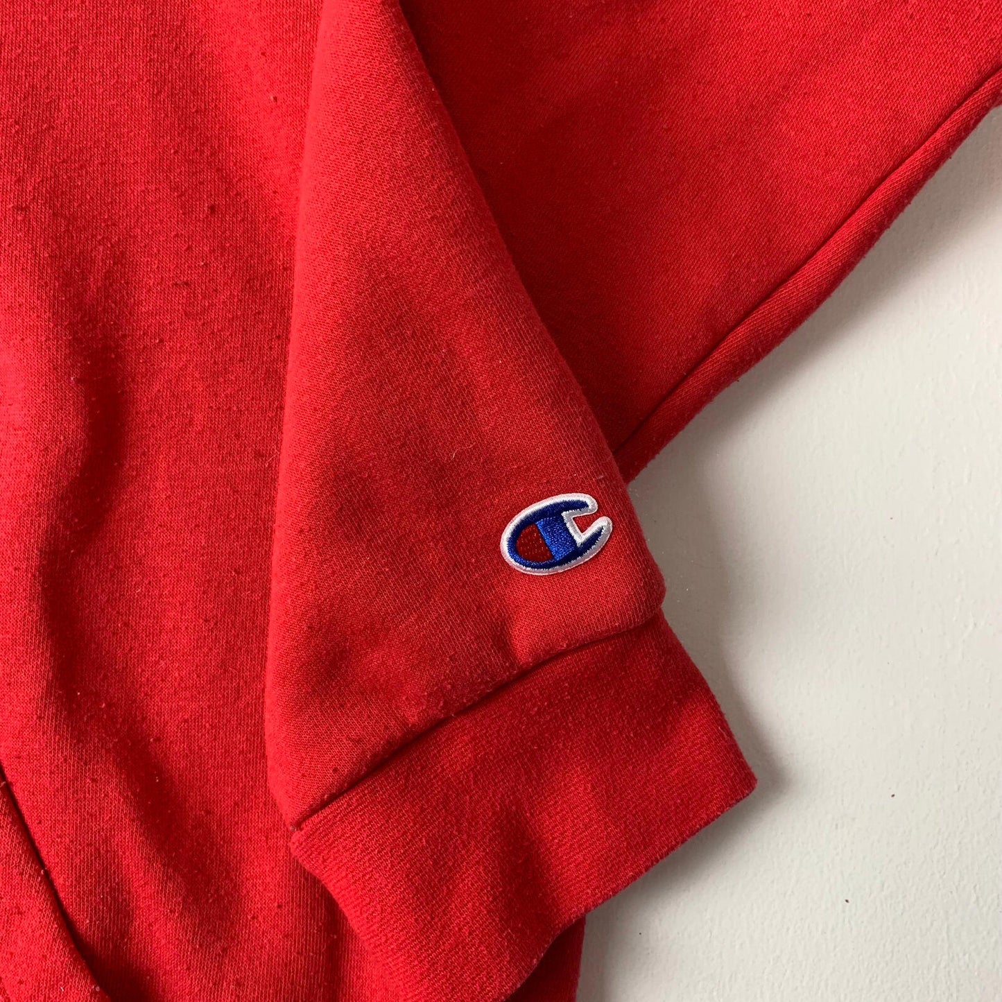 Women’s CHAMPION GEORGIA Hoodie / Red / Medium / USA Hoodie