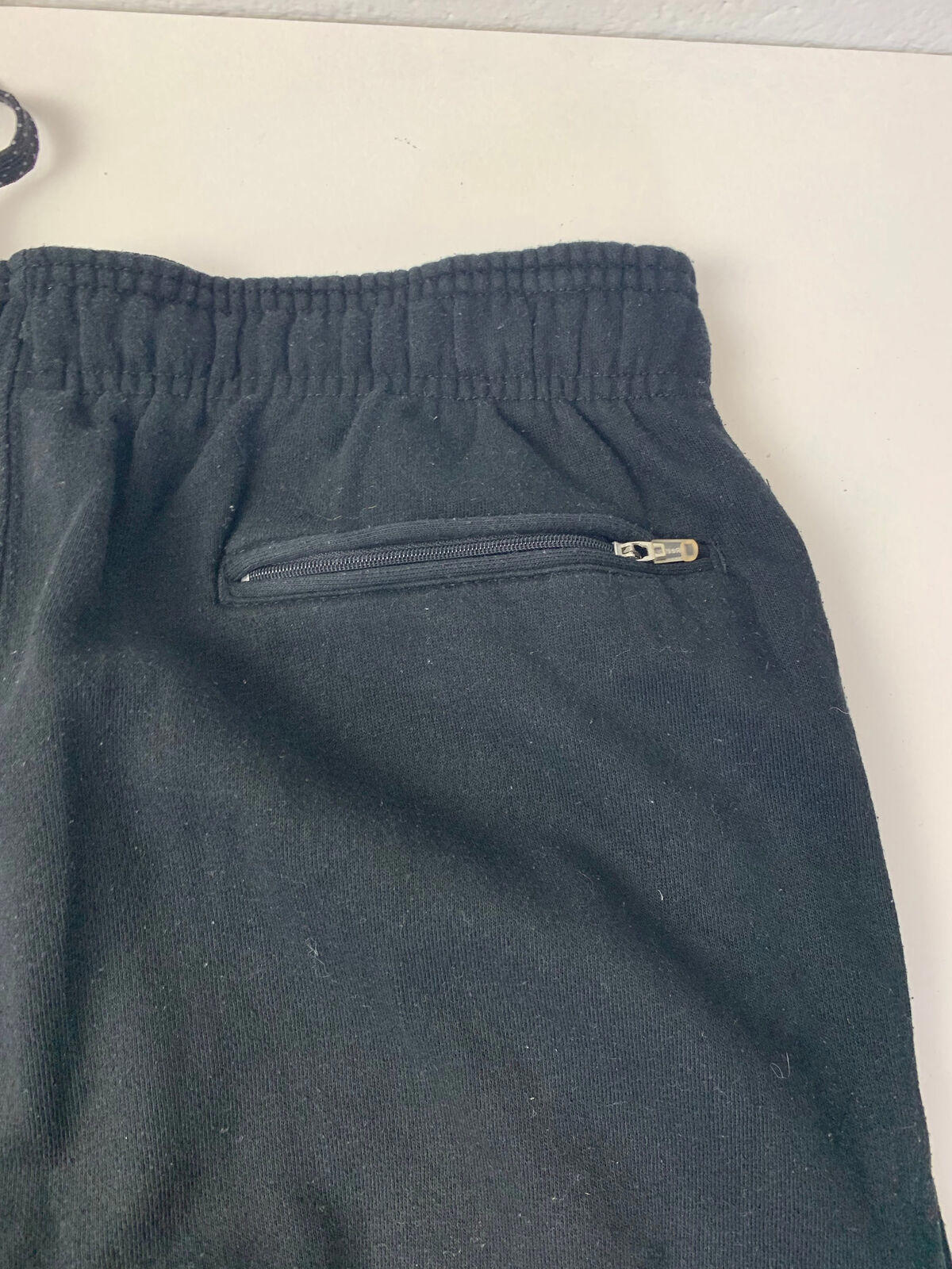 Mens REEBOK Straight Leg Cargo Jogging Bottoms / Black / Small / Joggers