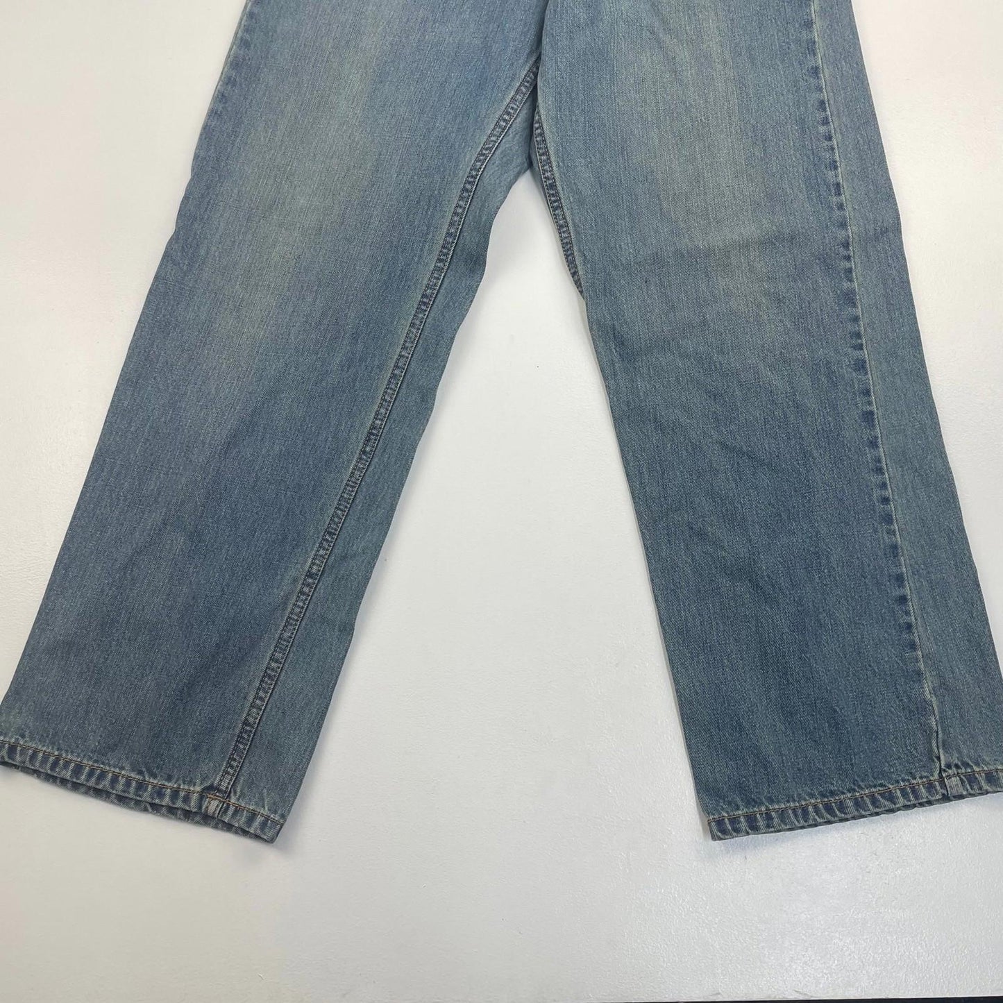 Levi's 550 Relaxed Fit Jeans Classic Blue Denim Men Size 34 x 28