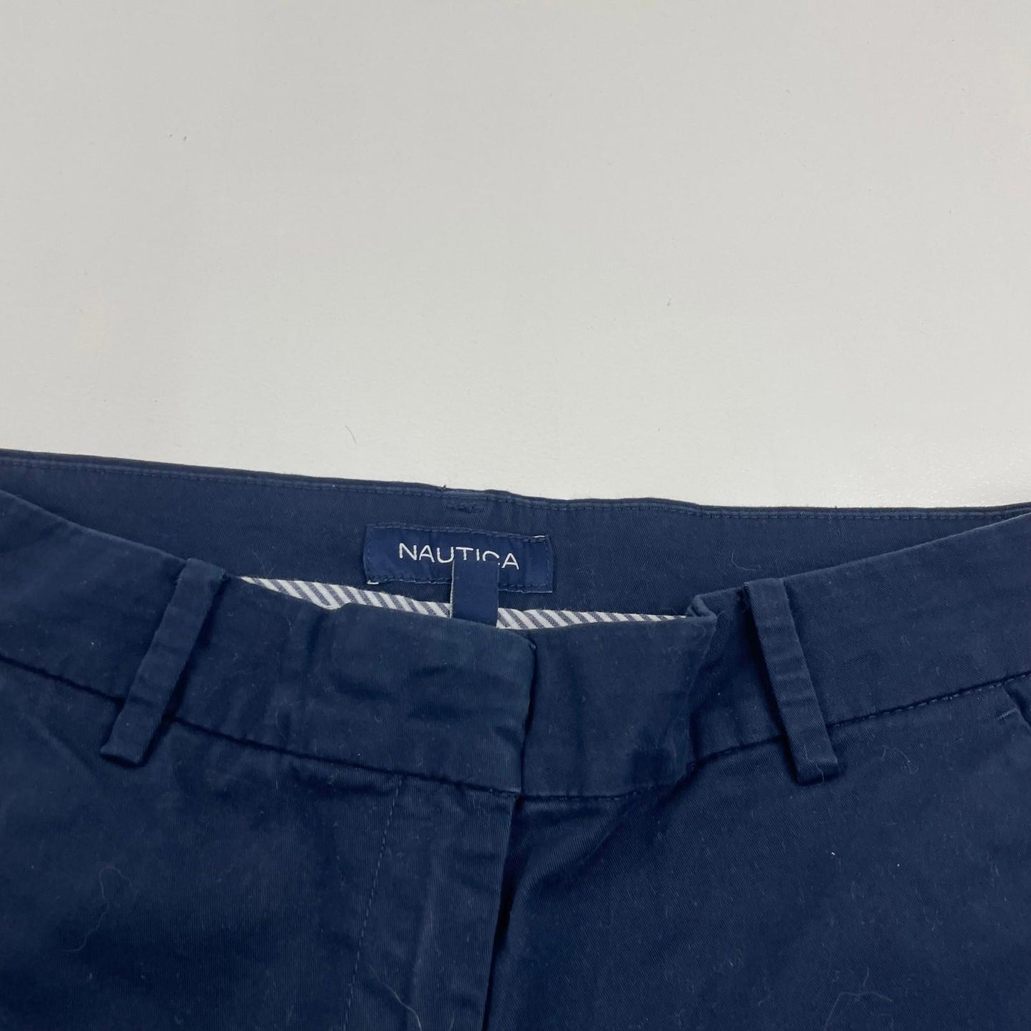 NAUTICA Bermuda Shorts Classic Navy Blue Women Label Size 8