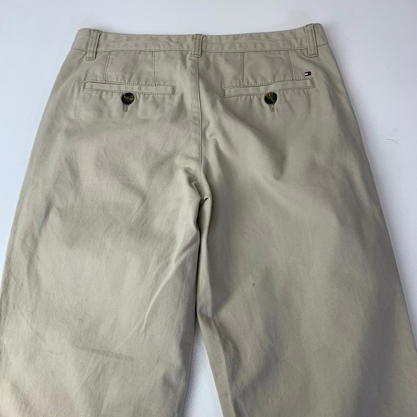 Tommy Hilfiger Boys Chino Trousers Classic Casual Beige 15-16 Years