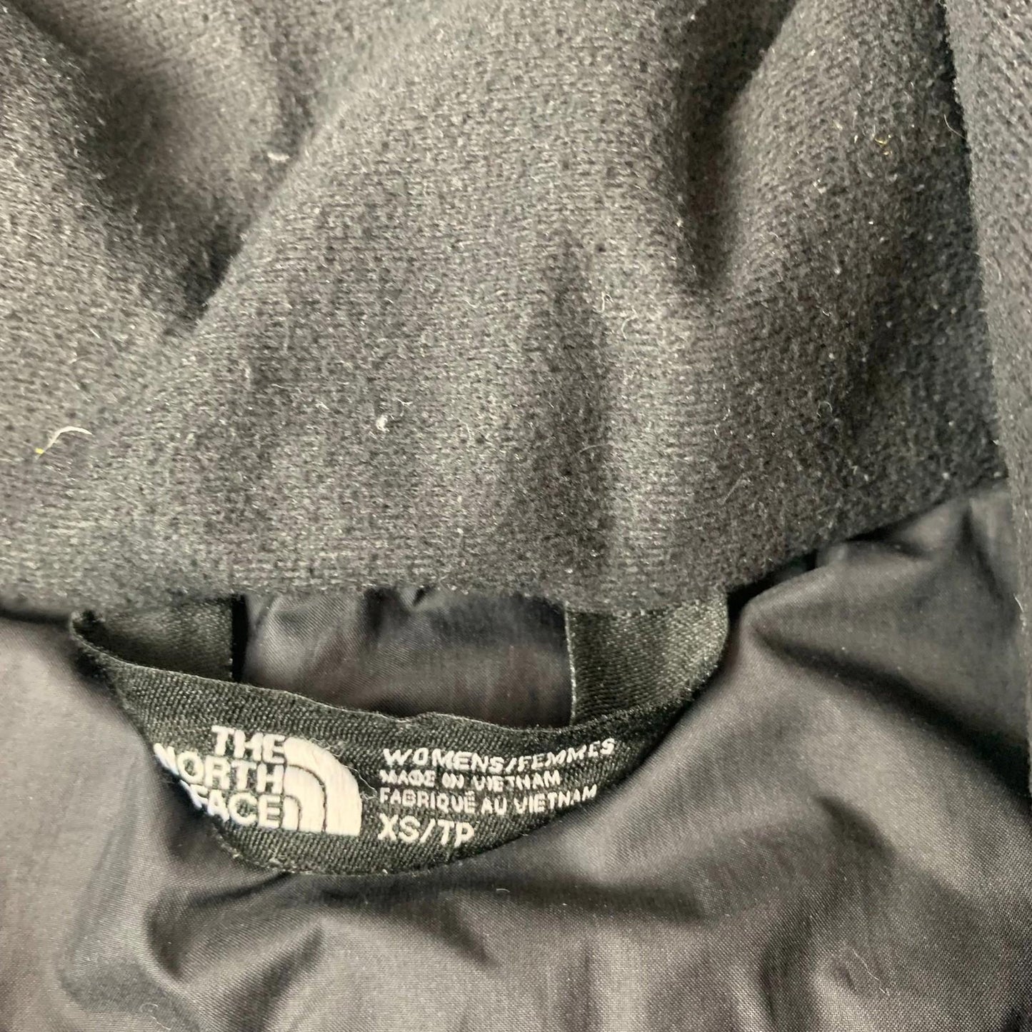 The North Face Jacket Hooded Waterproof Black Womens XS