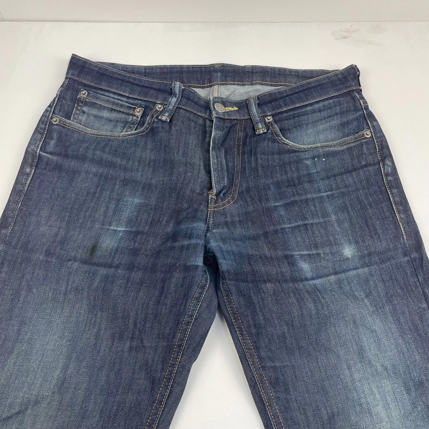 LEVI'S 511 Slim Fit Denim Jeans Dark Wash Classic Blue Mens W32 L32