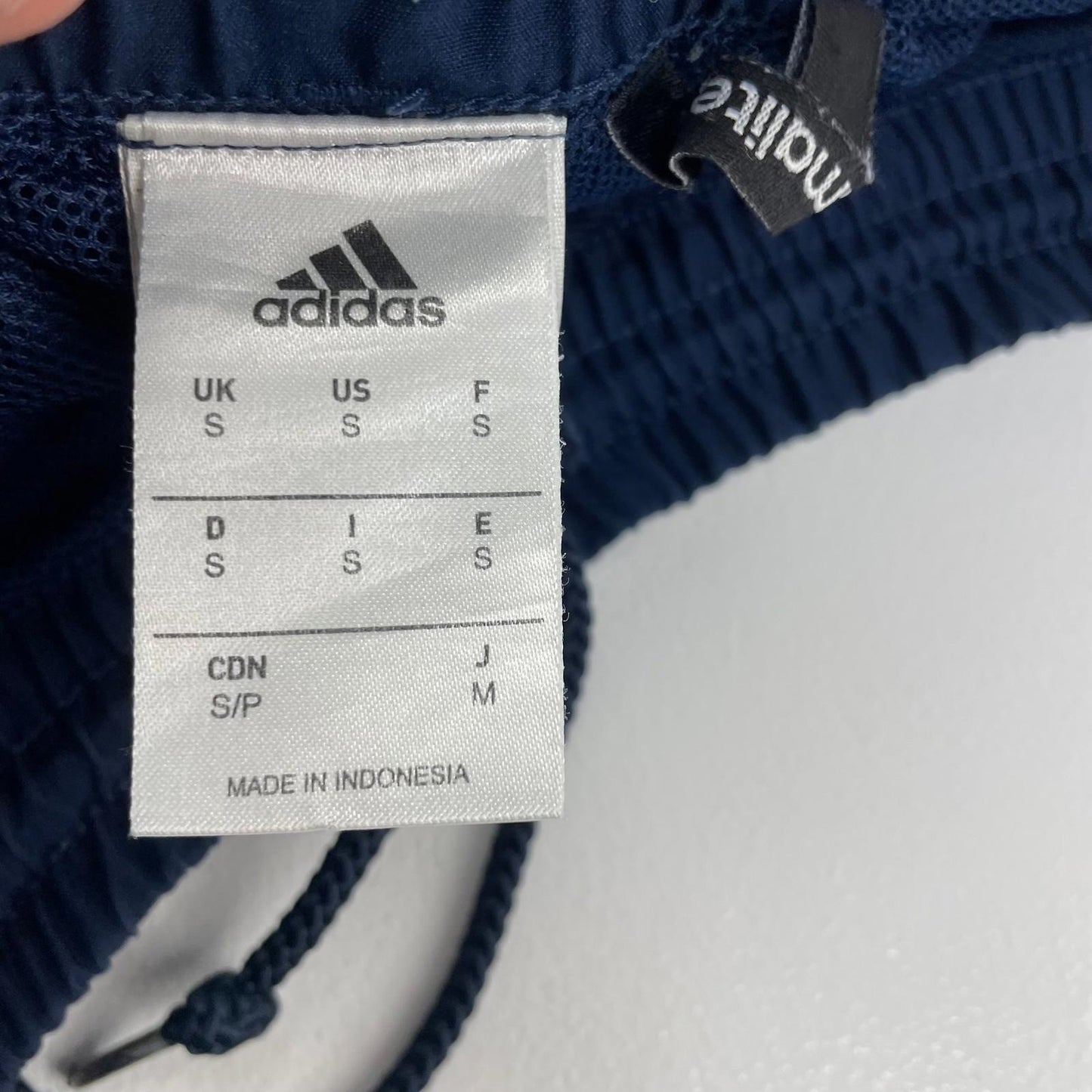 ADIDAS Climalite Athletic Shorts Blue Mens Size S