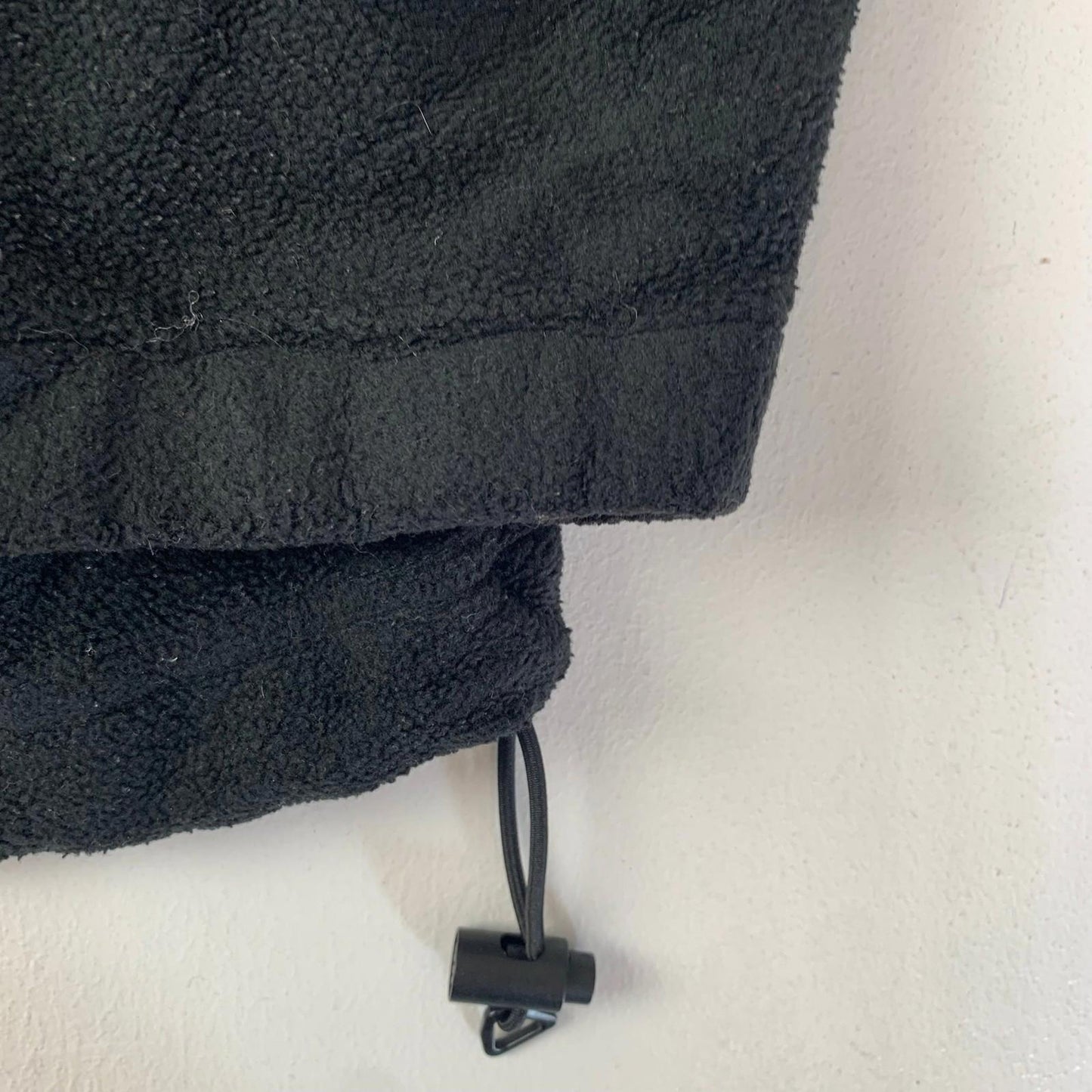 Columbia Fleece Track Jacket Black Full Zip Mens Large