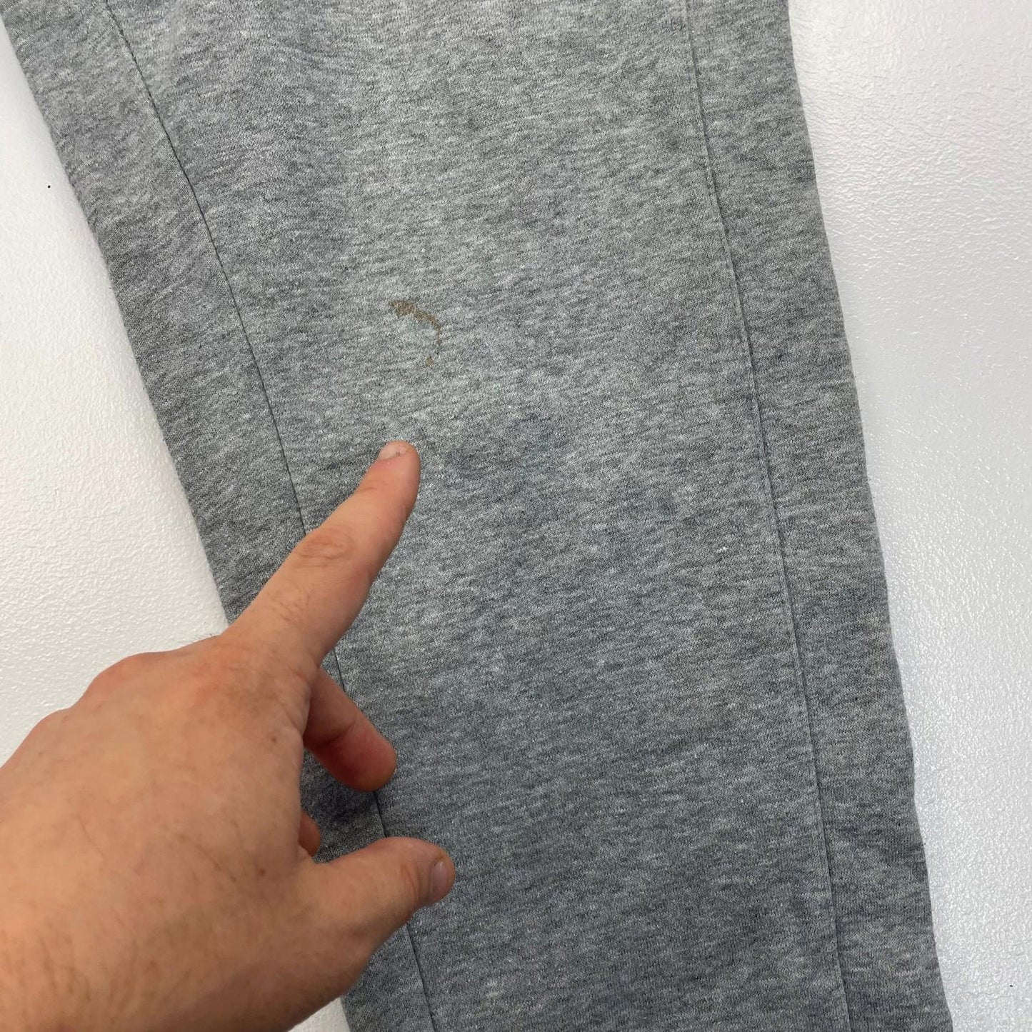 Nike Sweatpants Jogger Elastic Waist Grey Mens XL