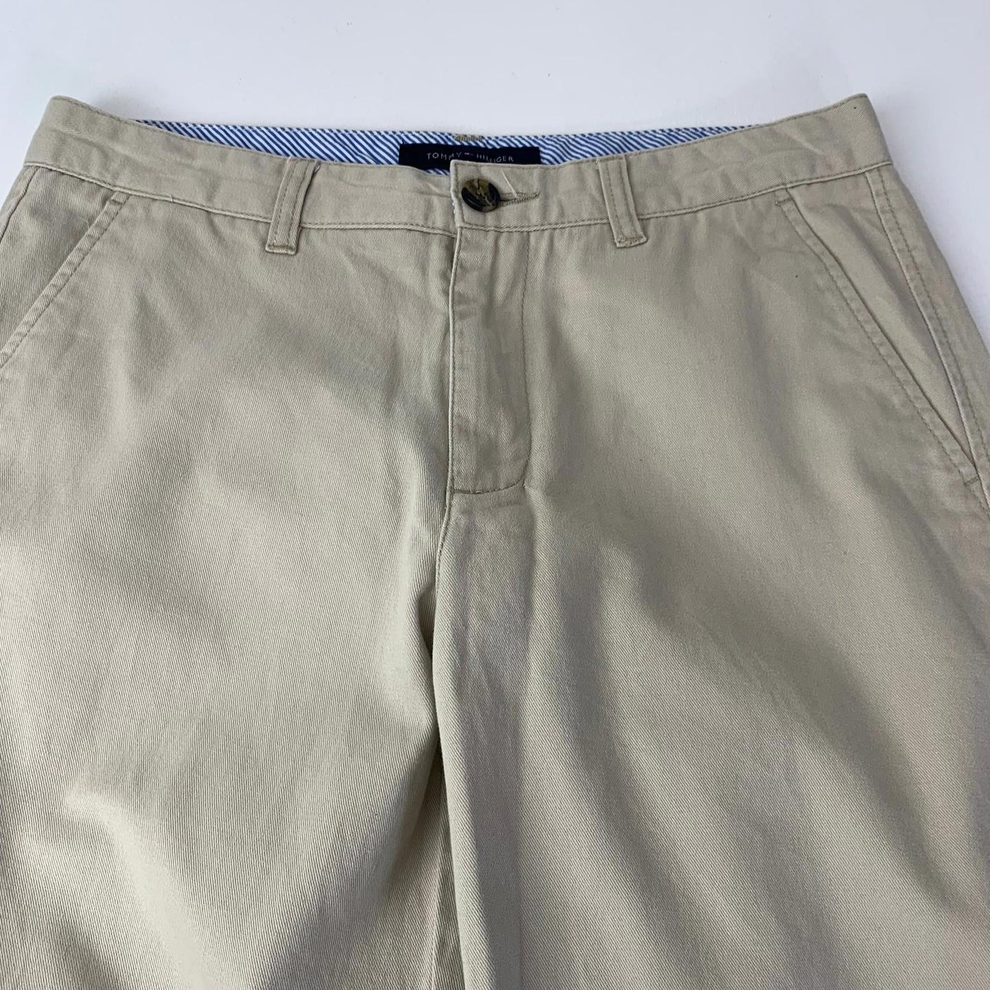 Tommy Hilfiger Boys Chino Trousers Classic Casual Beige 15-16 Years