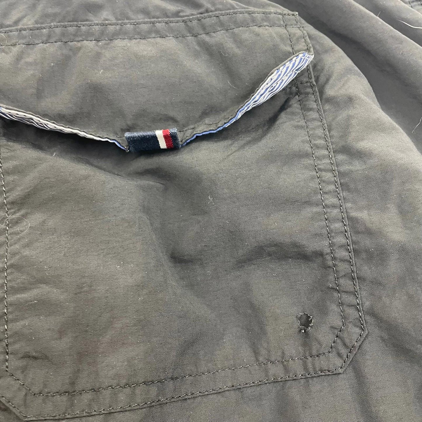 TOMMY HILFIGER Swim Shorts Board Shorts Elastic Waist Navy Mens XXL