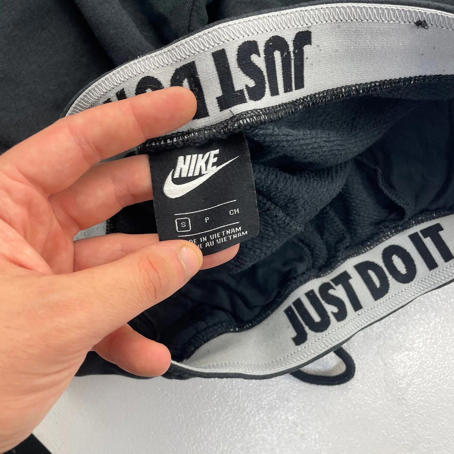 Nike Track Jogger Sweatpants Black Casual Activewear Mens Small