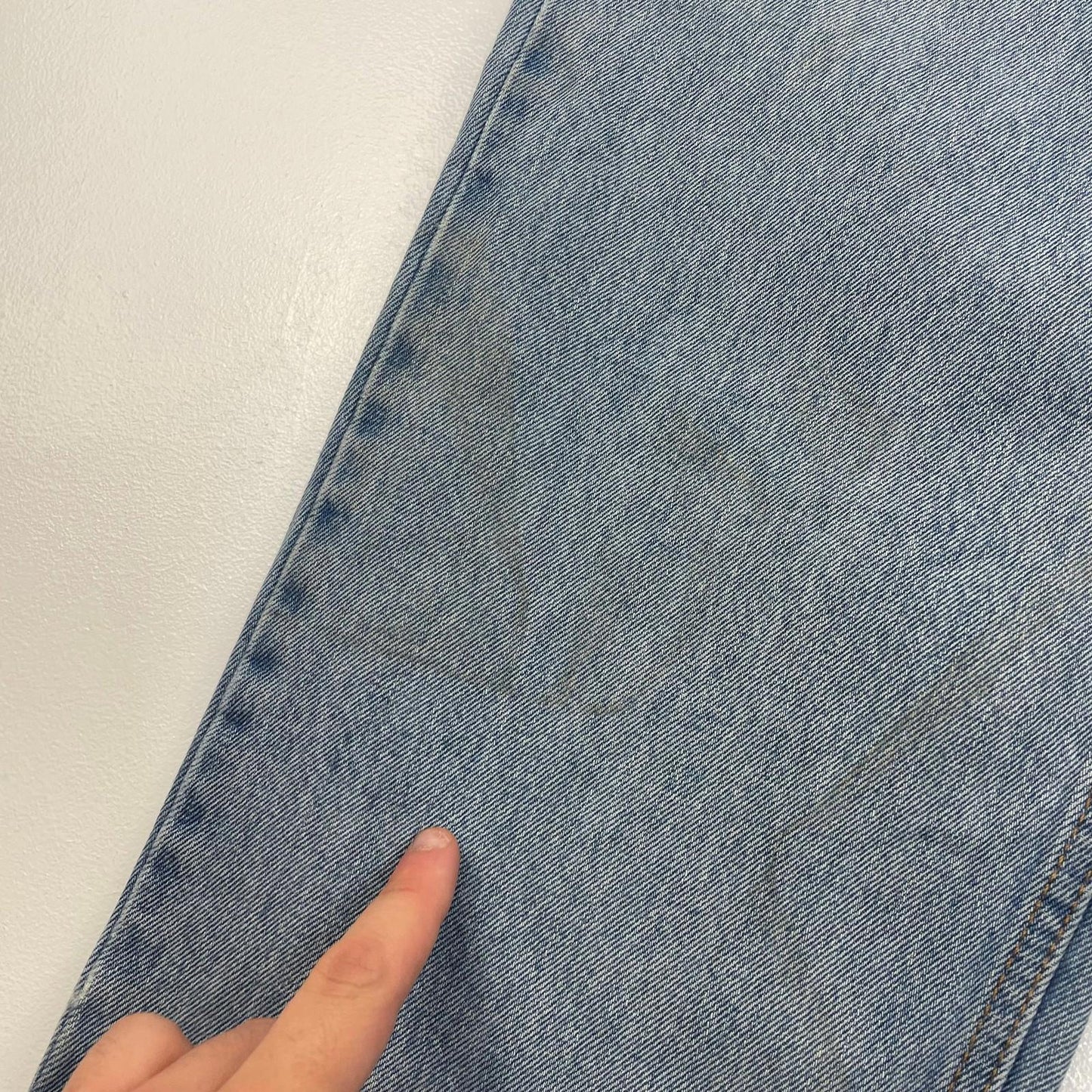 LEVI'S 550 Relaxed Fit Straight Leg Denim Jeans Blue Mens W36 L32