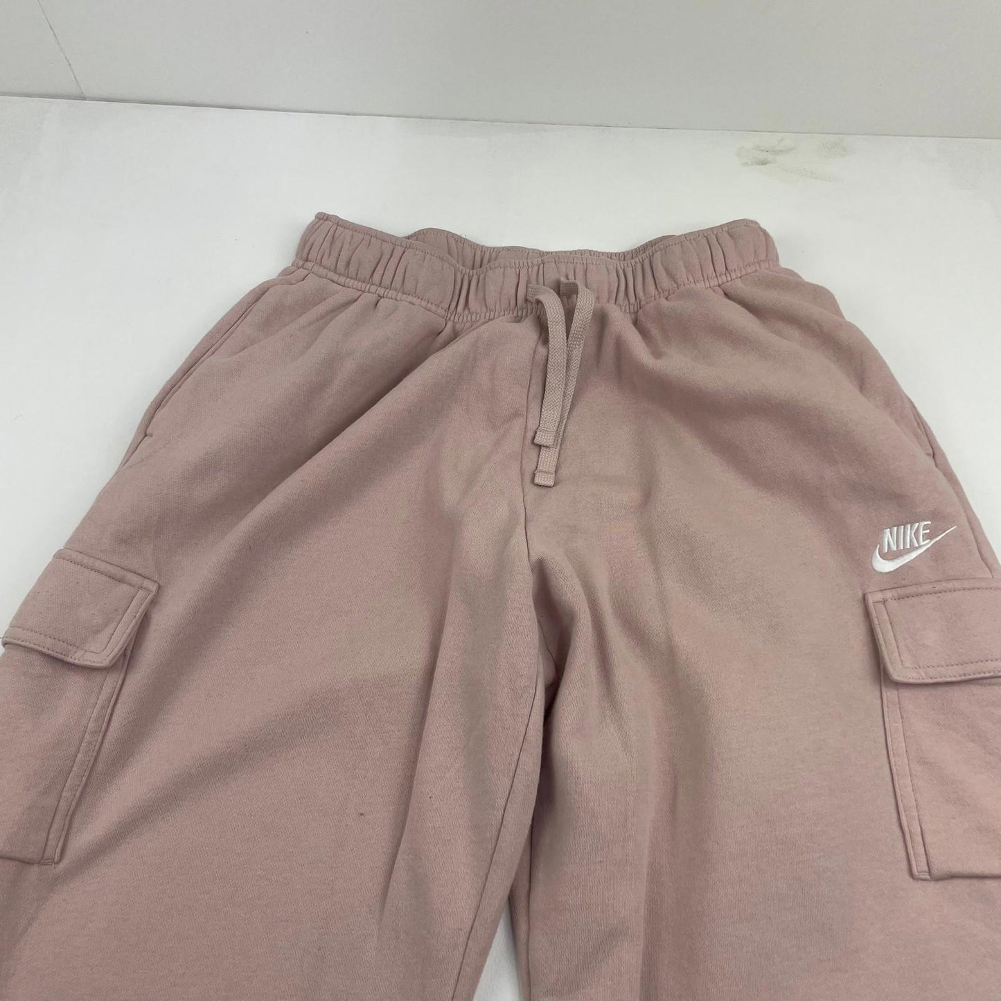 NIKE Cargo Joggers Casual Style Pink Mens Small