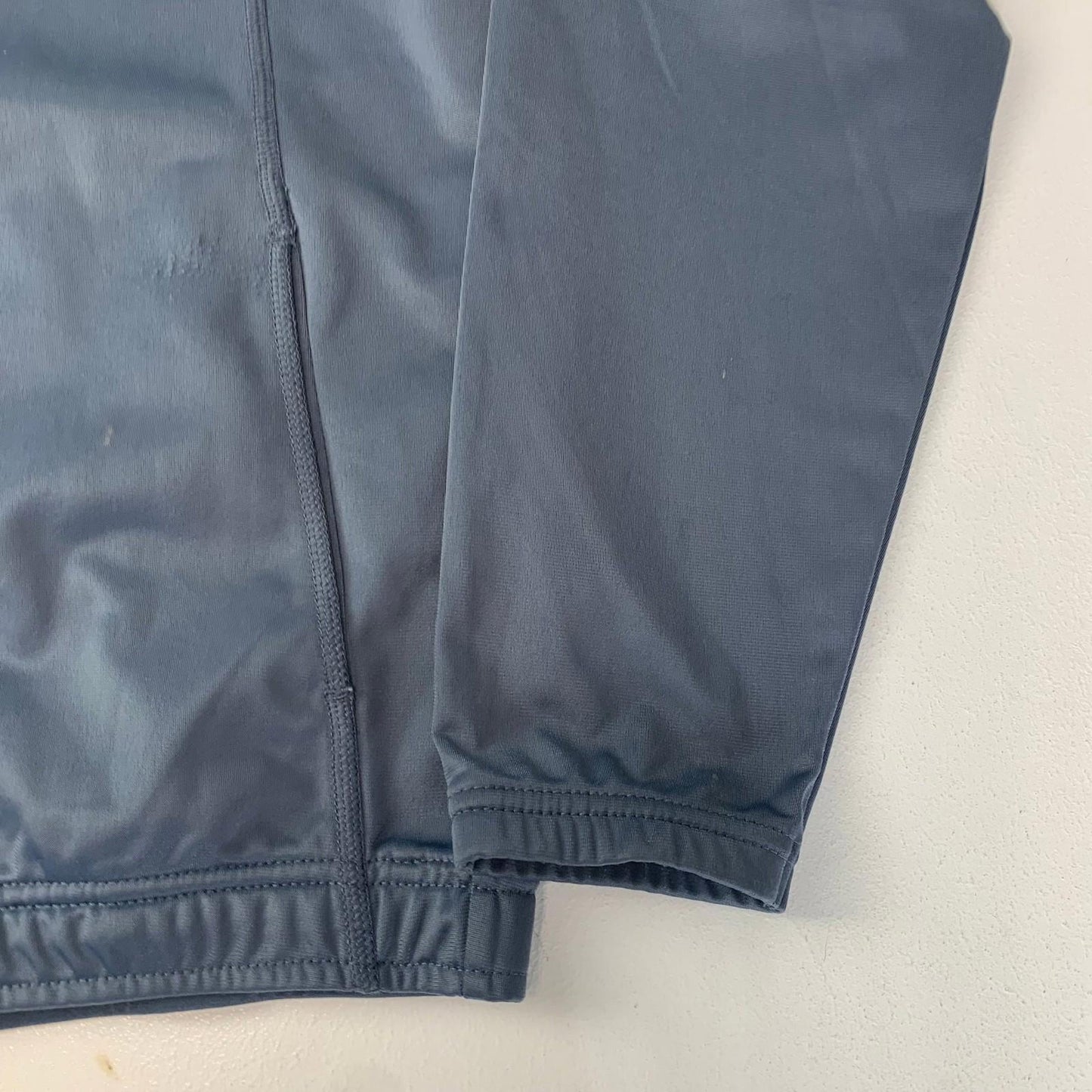 Champion Athletic Track Jacket Zip Up Blue Mens Large