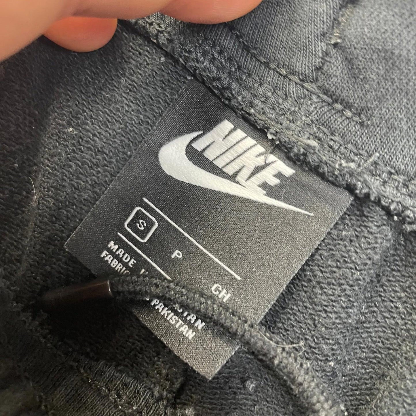 Nike Jogger Sweatpants Elastic Waist Black Mens S