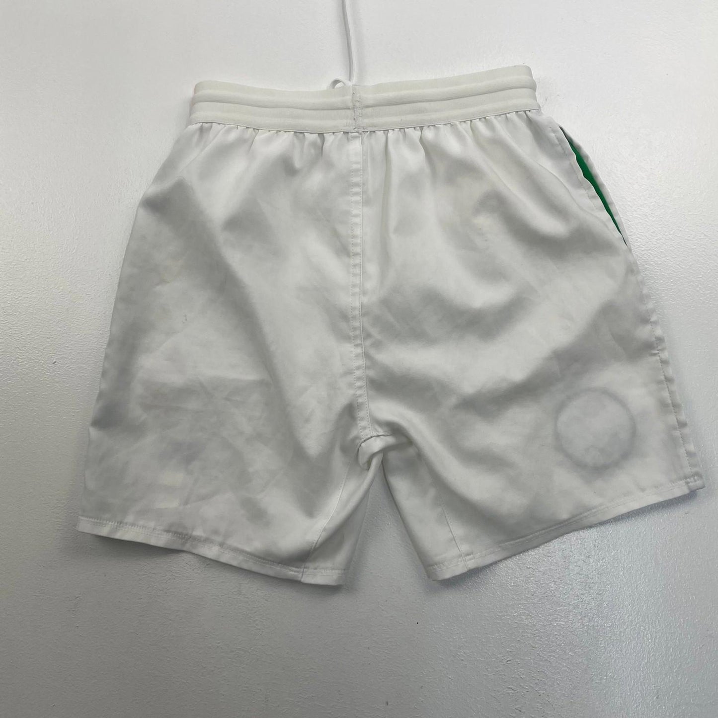New Balance Celtic Football Club Athletic Shorts White Boys MB