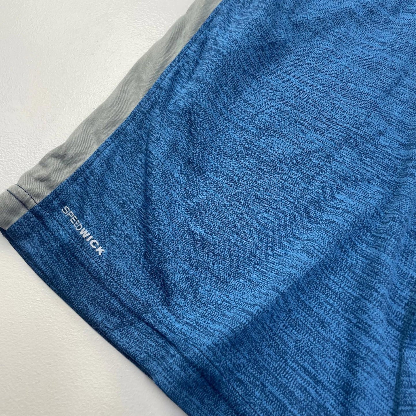 Reebok Athletic Shorts Lightweight Moisture Wicking Blue Mens Small
