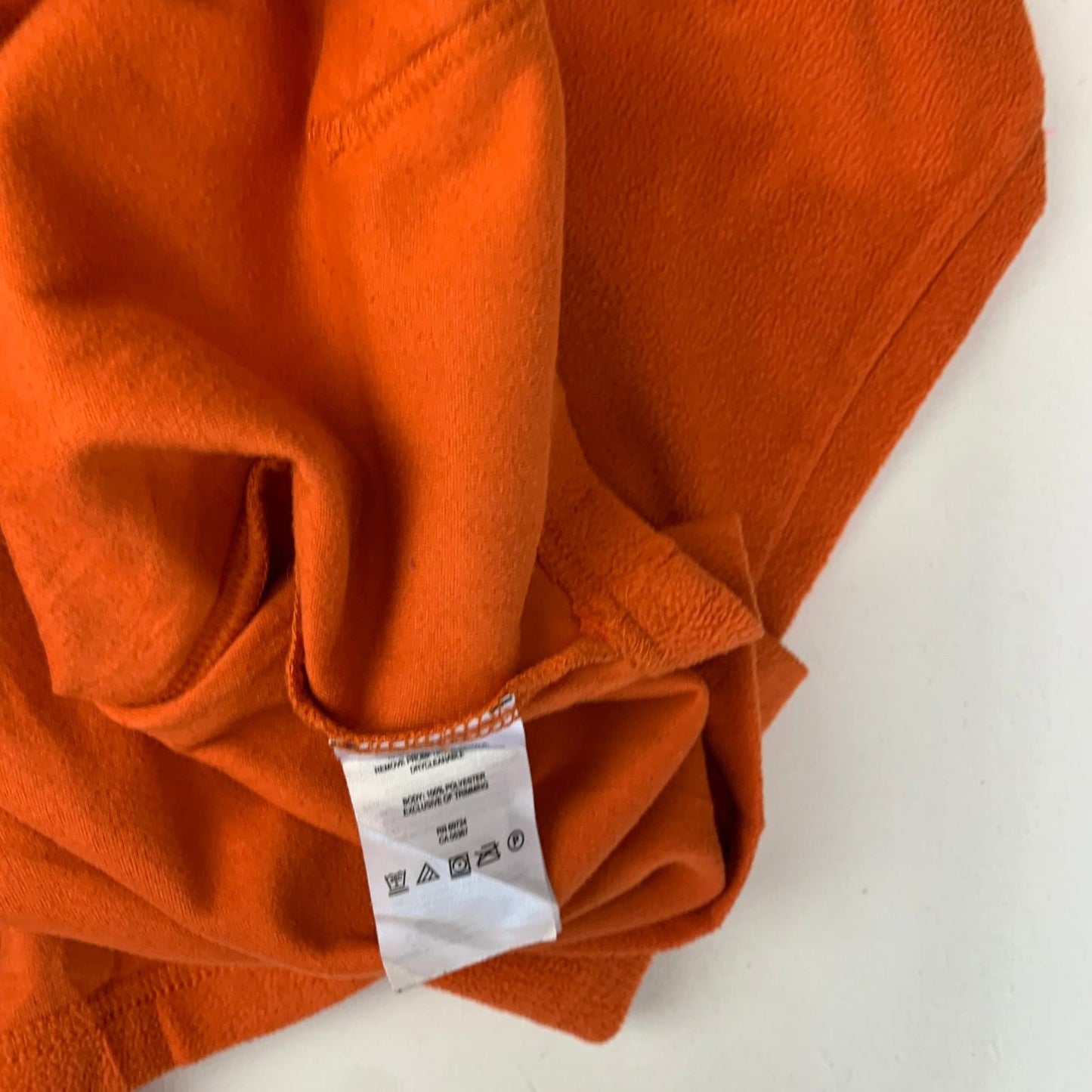Columbia Pullover Hoodie Fleece Casual Orange Women L