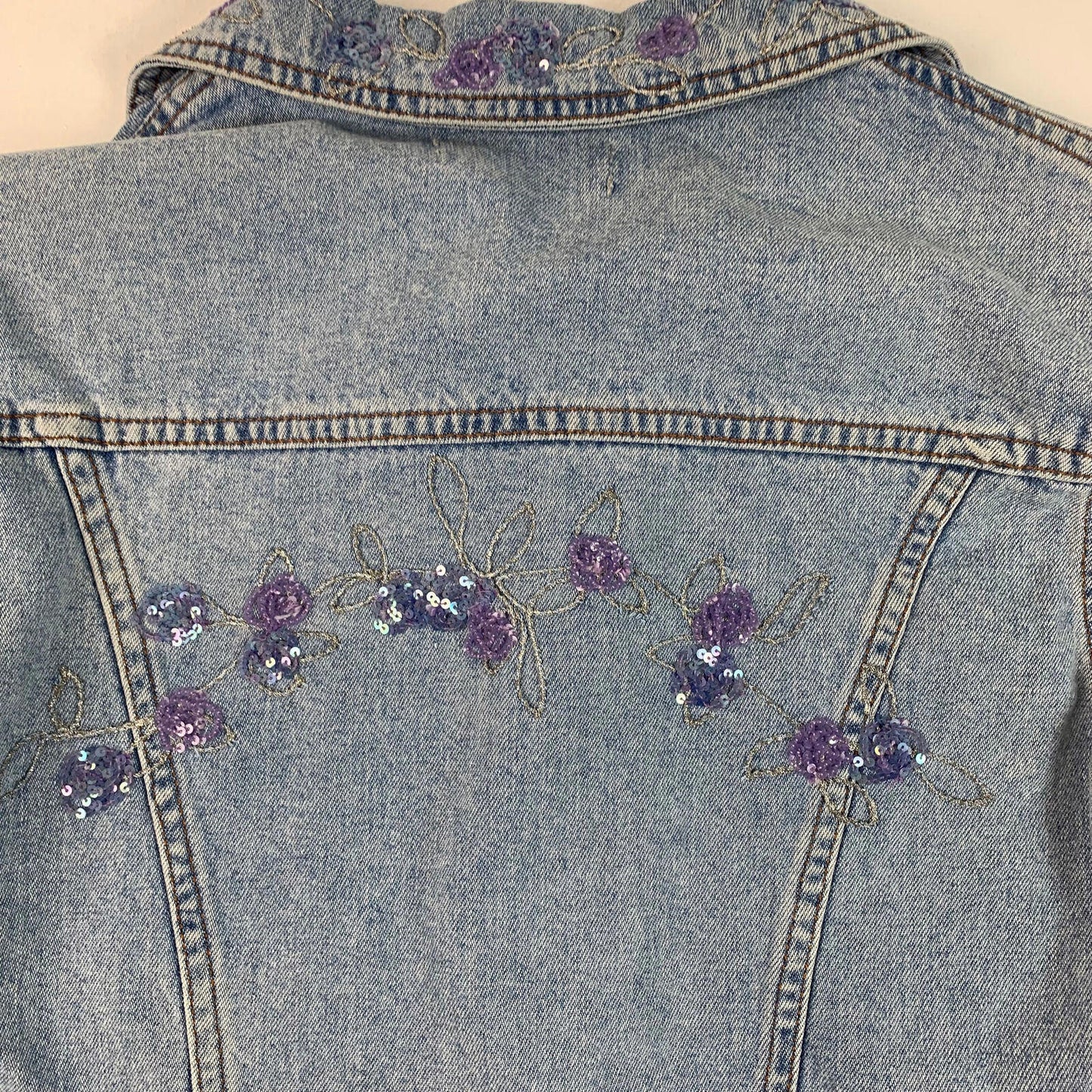 Woman’s LIU.Jo Jeans Denim Jacket / Light Blue / Medium / Cropped
