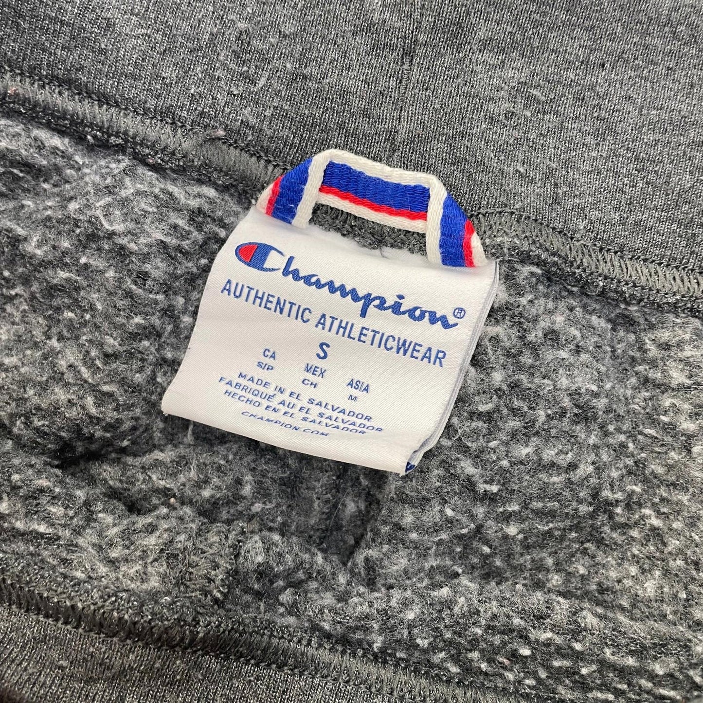 Champion Jogger Sweatpants Comfort Fit Logo Grey Women's Small