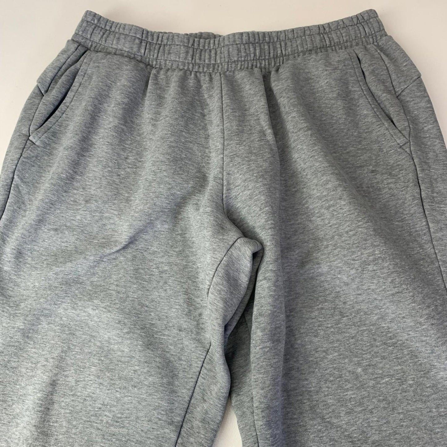 Puma Track Pants Jogger Style Grey Elastic Waist Mens XL
