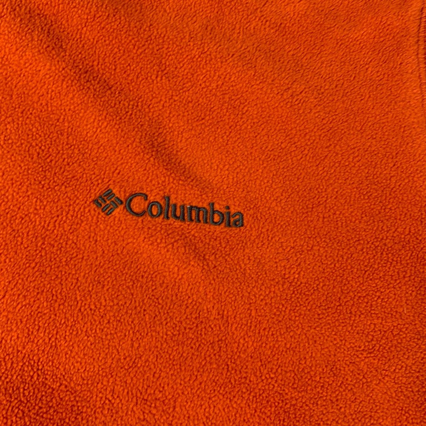 Columbia Pullover Hoodie Fleece Casual Orange Women L
