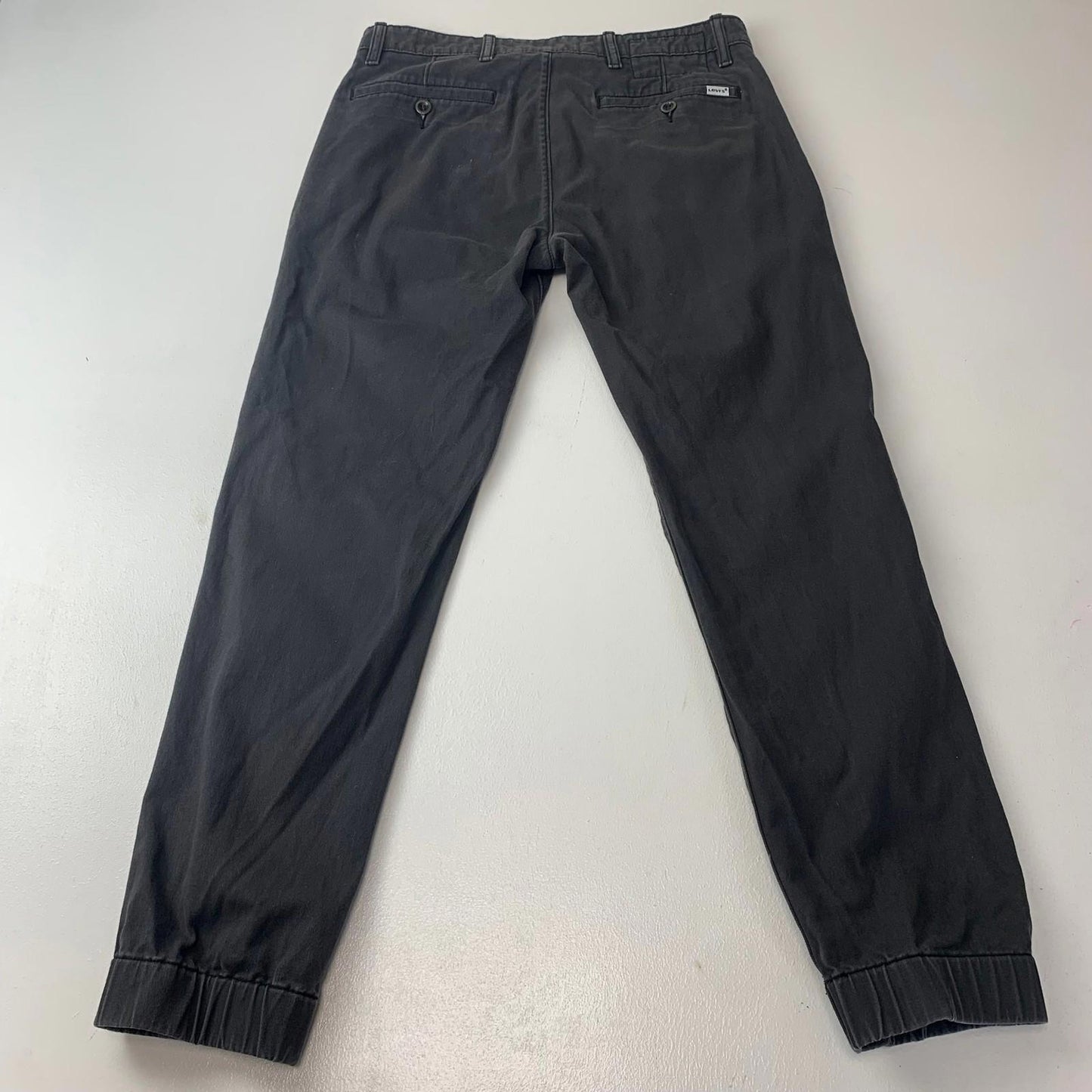 Levi's Chino Trousers Casual Style Dark Grey Mens Label 29x30
