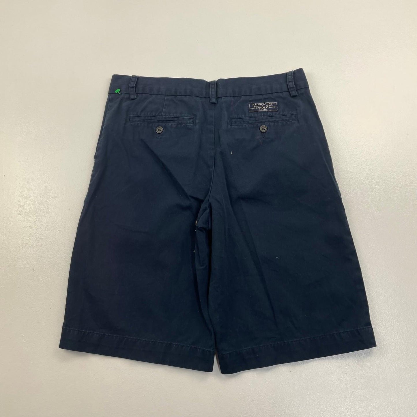Polo Ralph Lauren Chino Shorts Classic Navy Boys Size 18