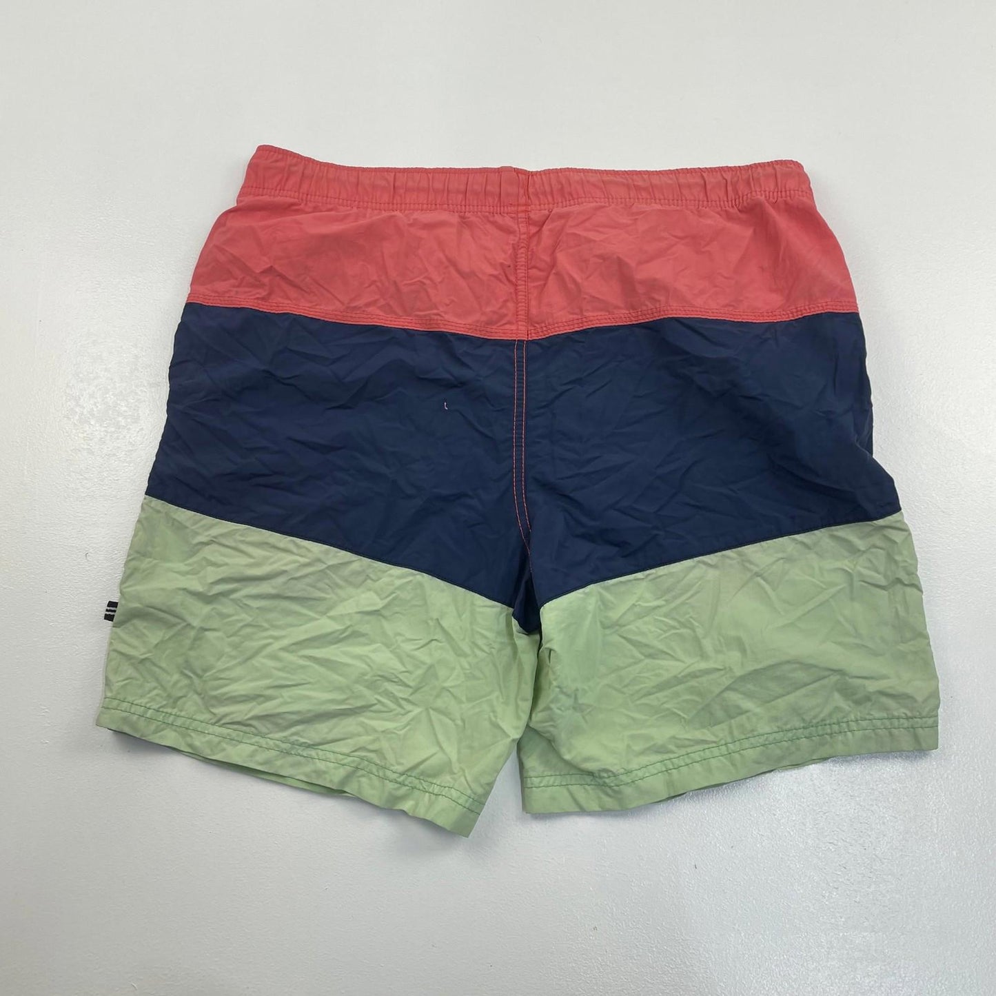 NAUTICA Swim Shorts Multicoloured Colour Block Mens L