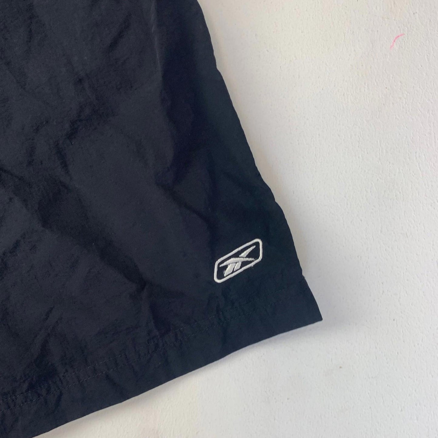 Reebok Swim Shorts Elastic Waist Quick Dry Black Mens XL