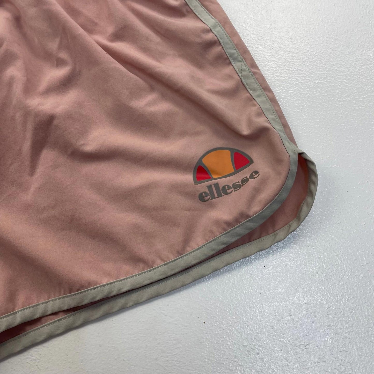 Ellesse Women's Sports Shorts Pink Elasticated Drawstring UK 10