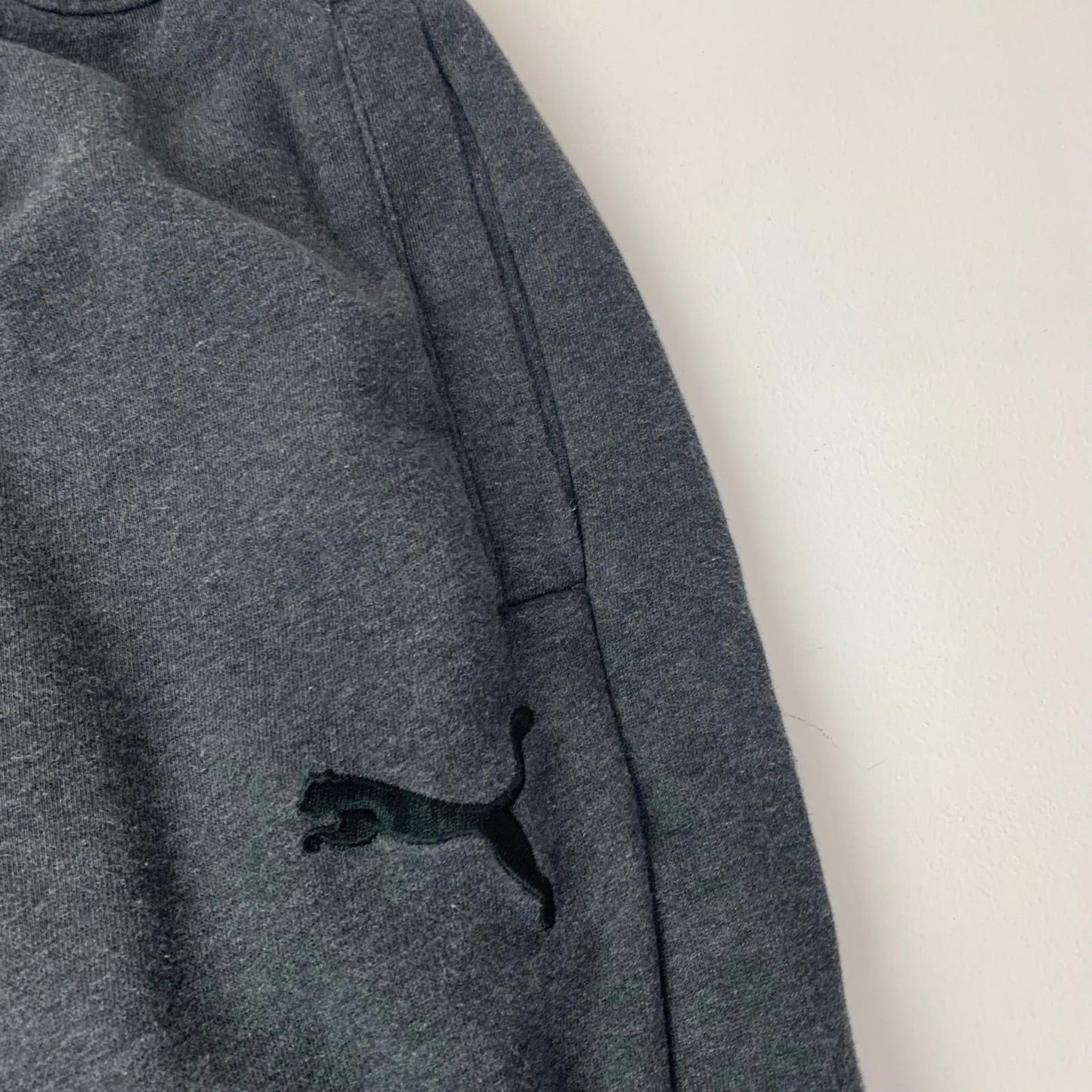 Puma Jogger Track Pants Warm Comfortable Dark Grey Mens M