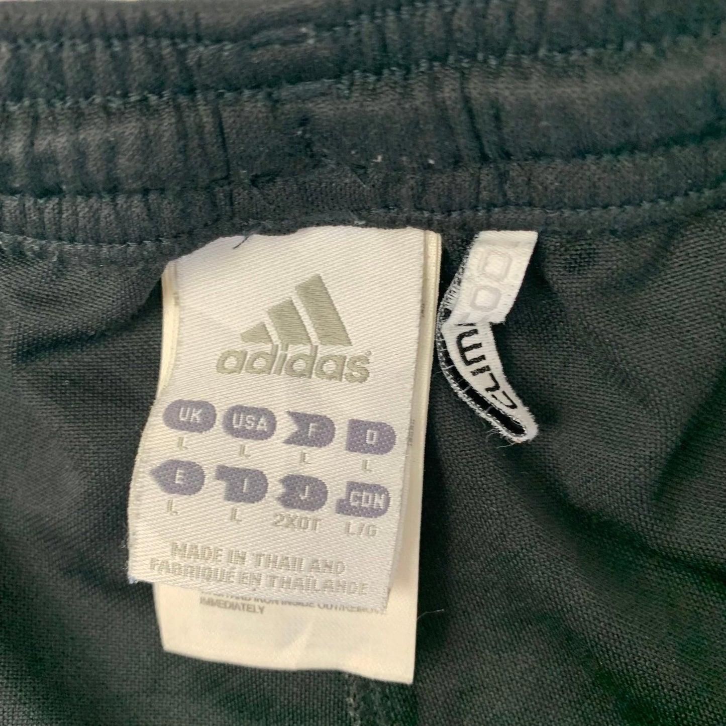ADIDAS Formotion Athletic Shorts Black White Stripes Mens L